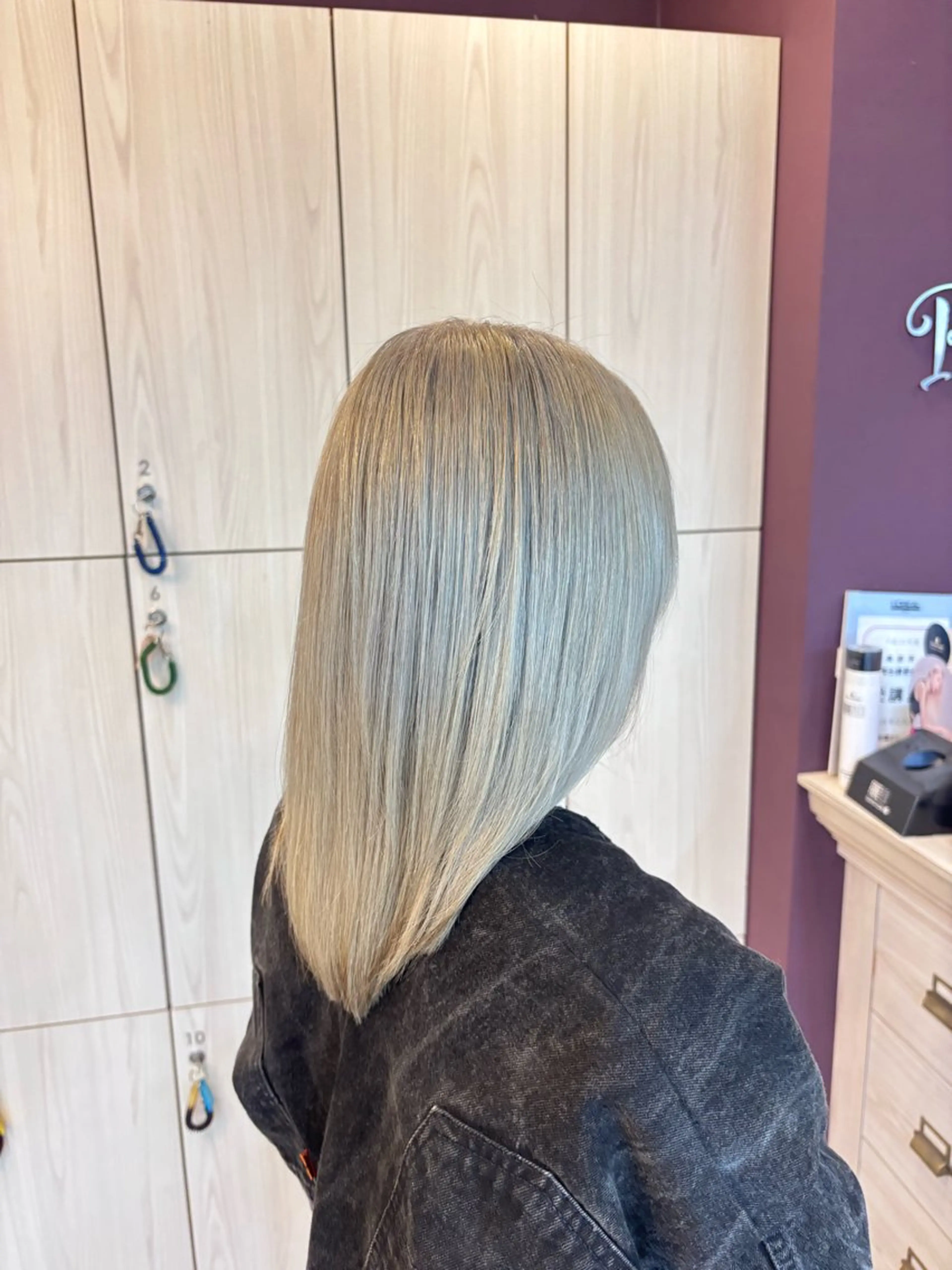 ミディアム カラー 💜モデル大募集💜 松下のヘアスタイル