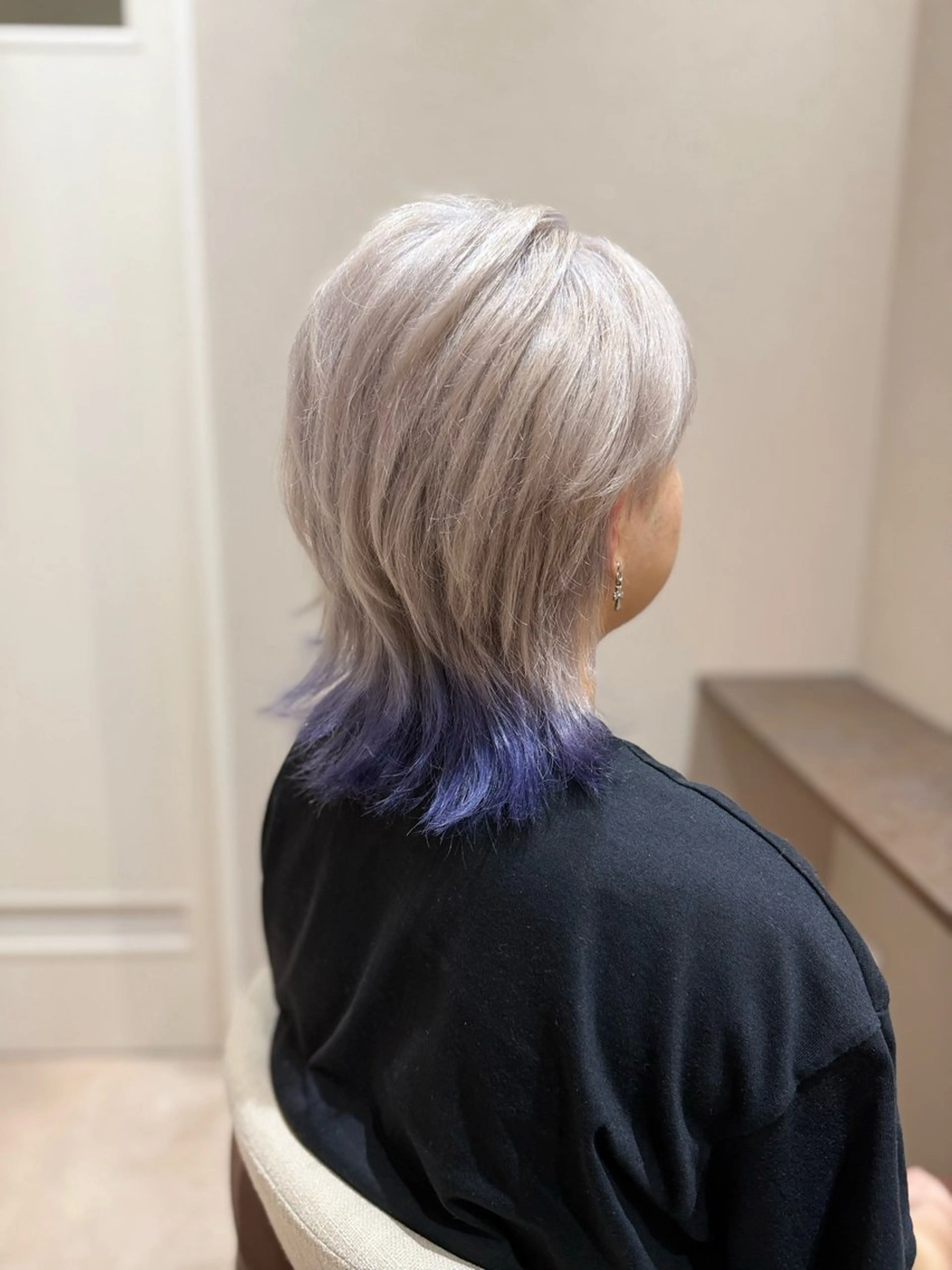 メンズ メンズブリーチ カット ヘアカラー 藤井 隼のヘアスタイル