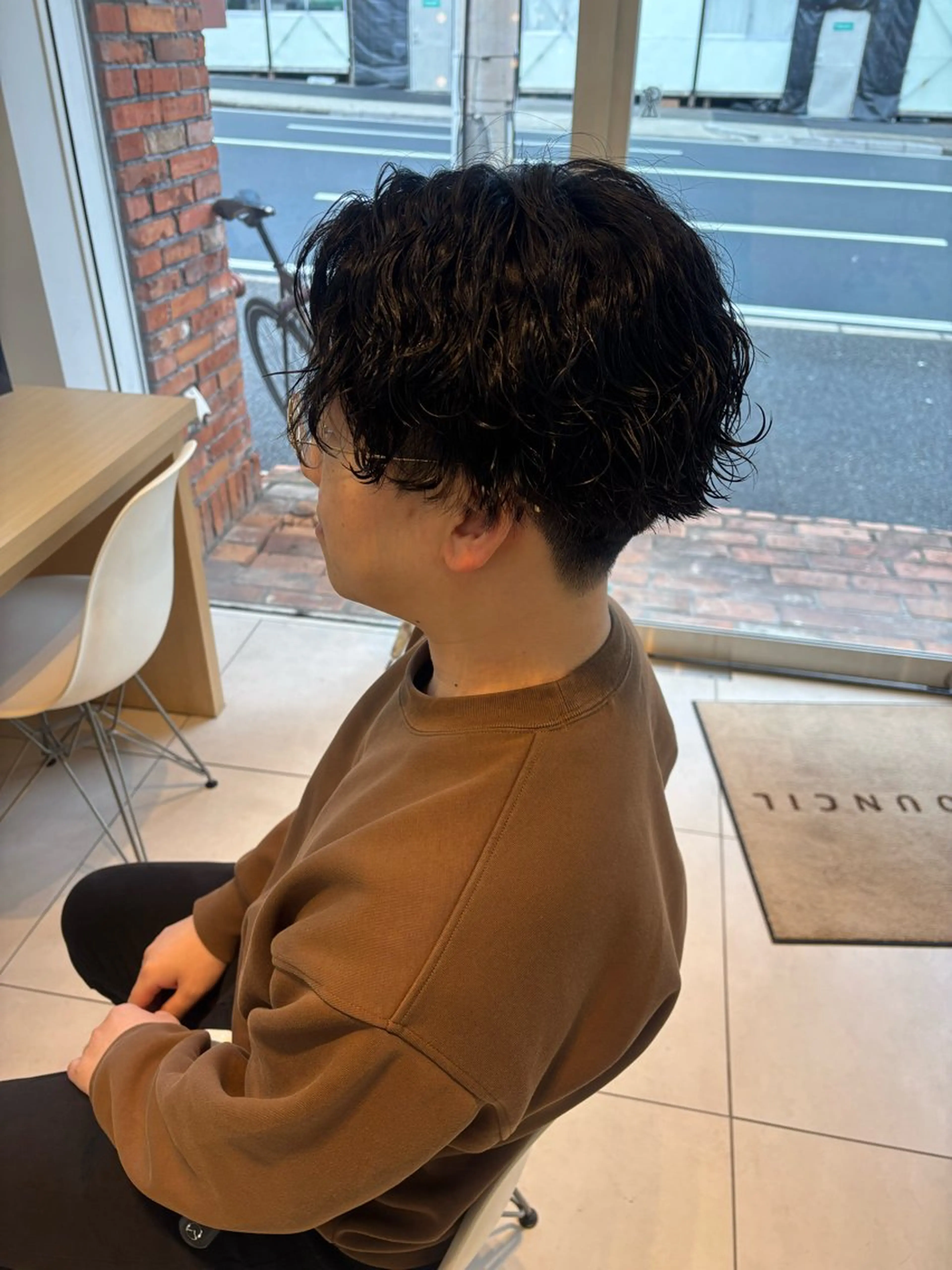 パーマ メンズ 💈メンズパーマ カラー💈momoのヘアスタイル