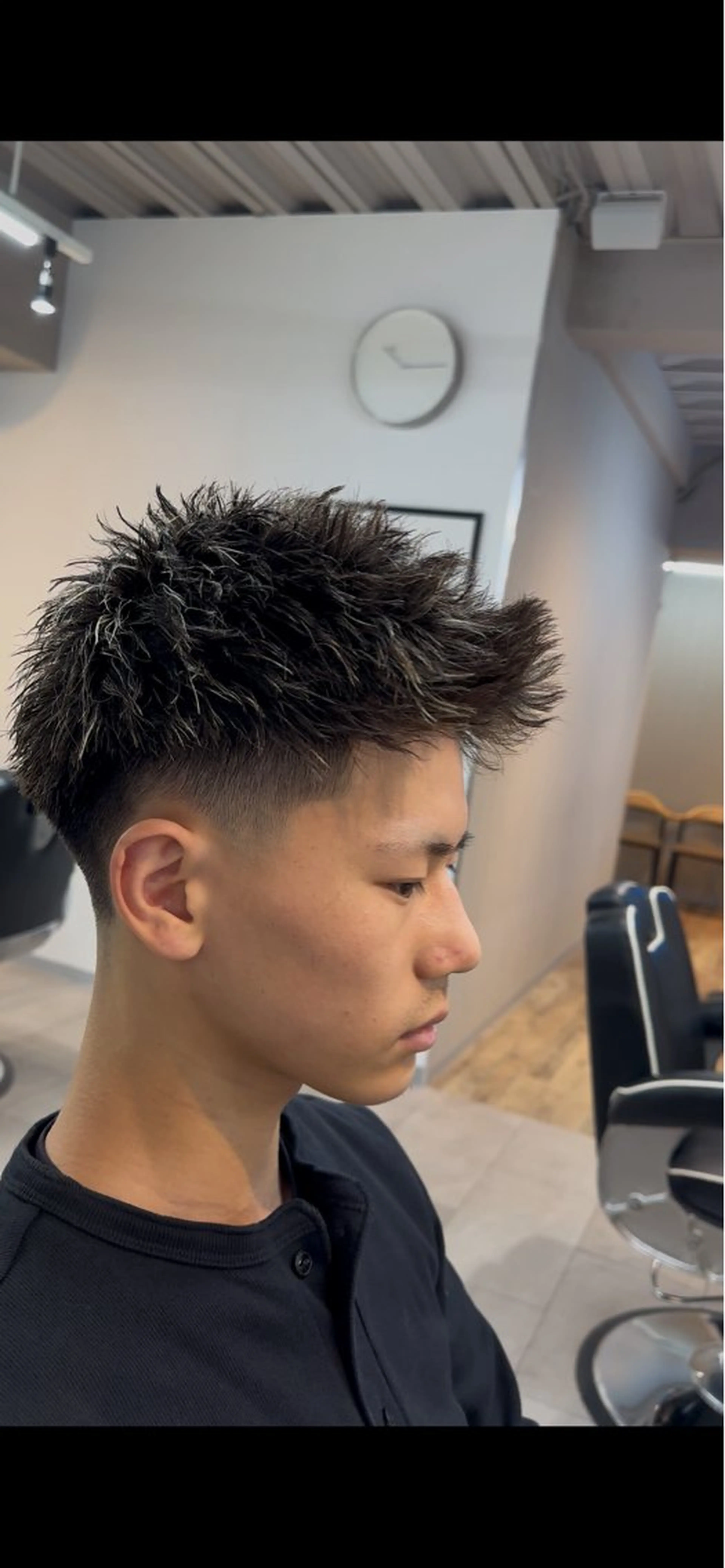 メンズ 律喜/パーマ /メンズ/フェードのヘアスタイル