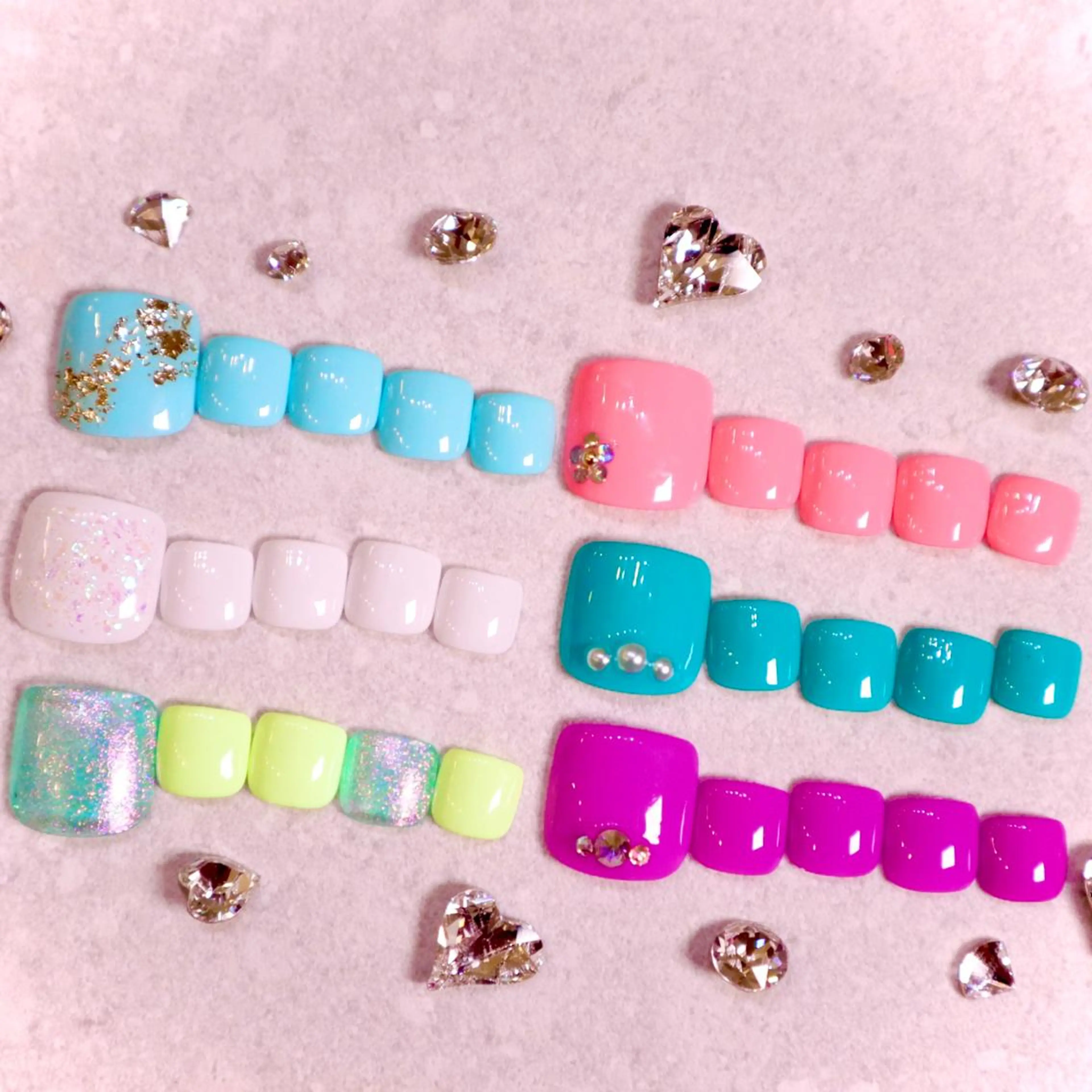 ネイル フットネイル シンプルネイル Vogusty's Nail 鶴見店のネイルデザイン