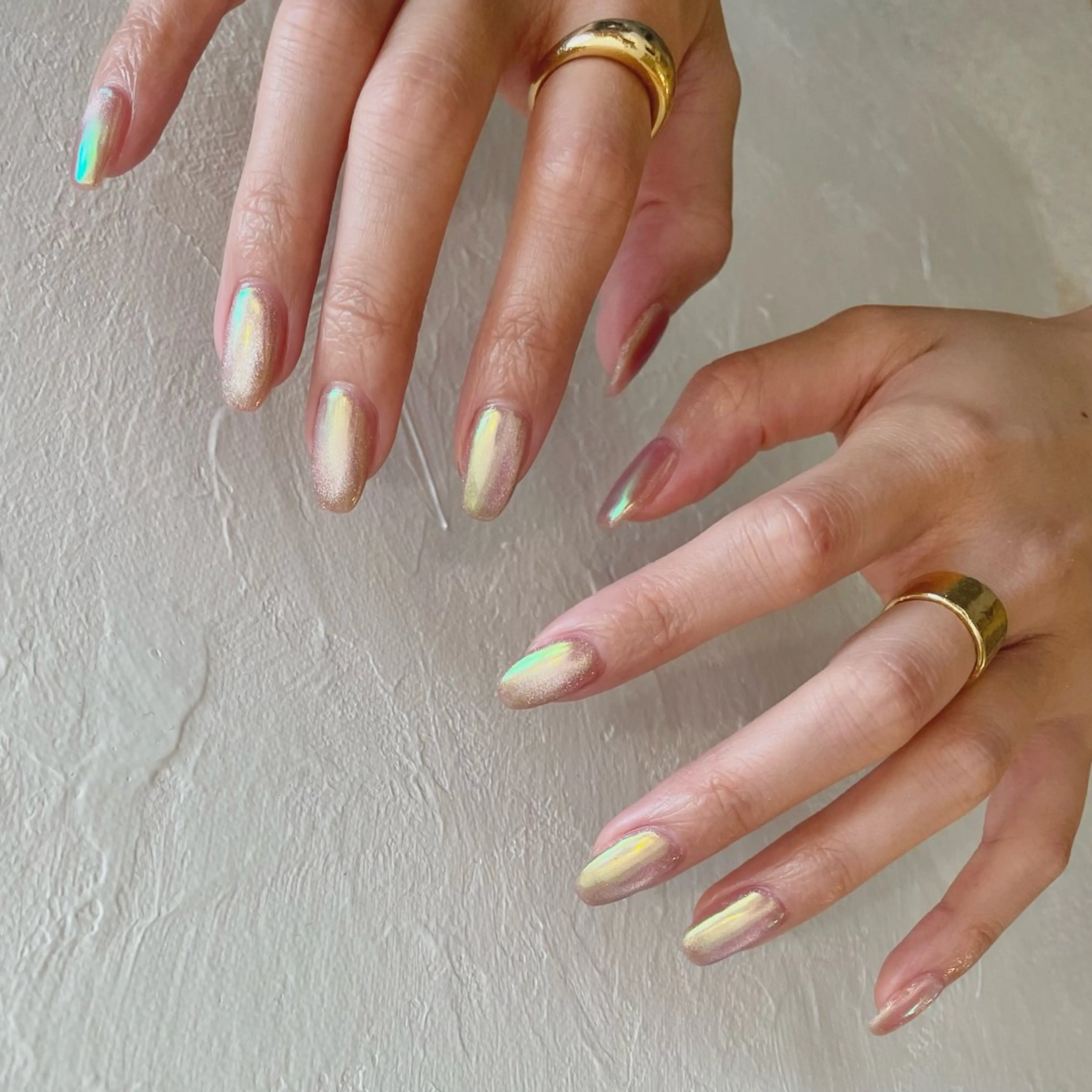 ネイル オーロラネイル マグネットネイル Nail Room uimのネイルデザイン