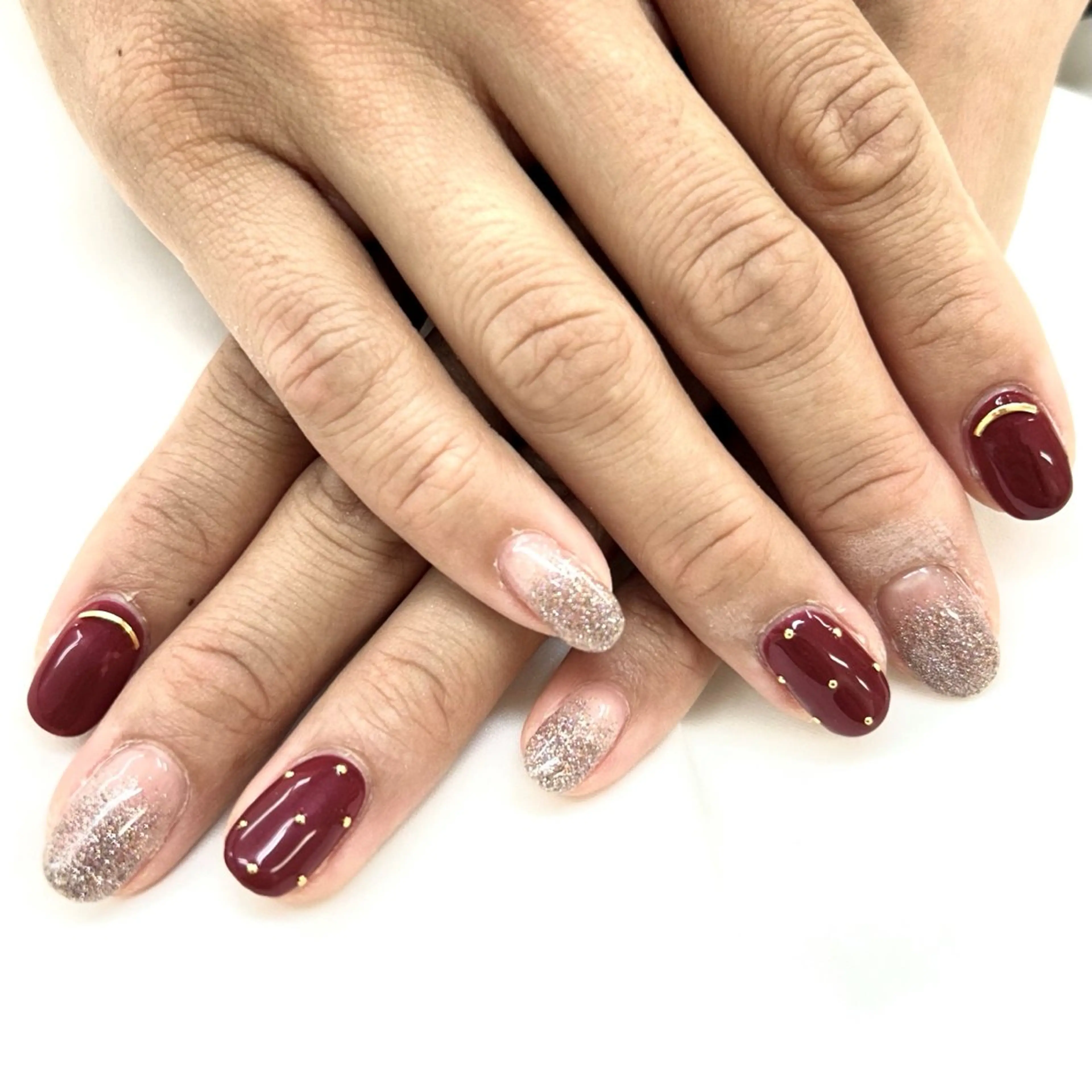 【オフなし】練習モデル　ハンド　定額デザインAの写真