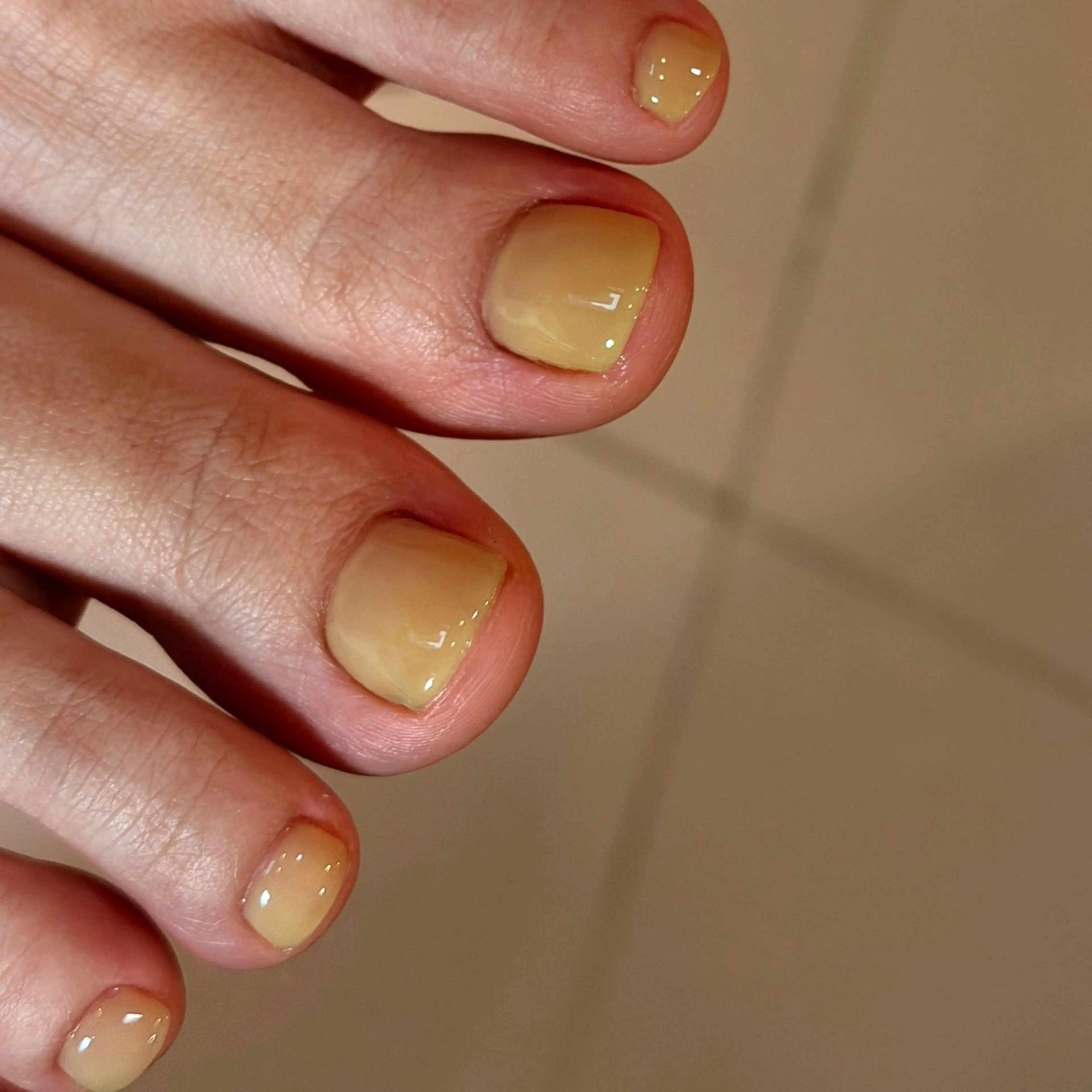 そろそろフット準備👣ワンカラー🌱色調合自由🌟ウォーターケア付(オフ1100円)の写真