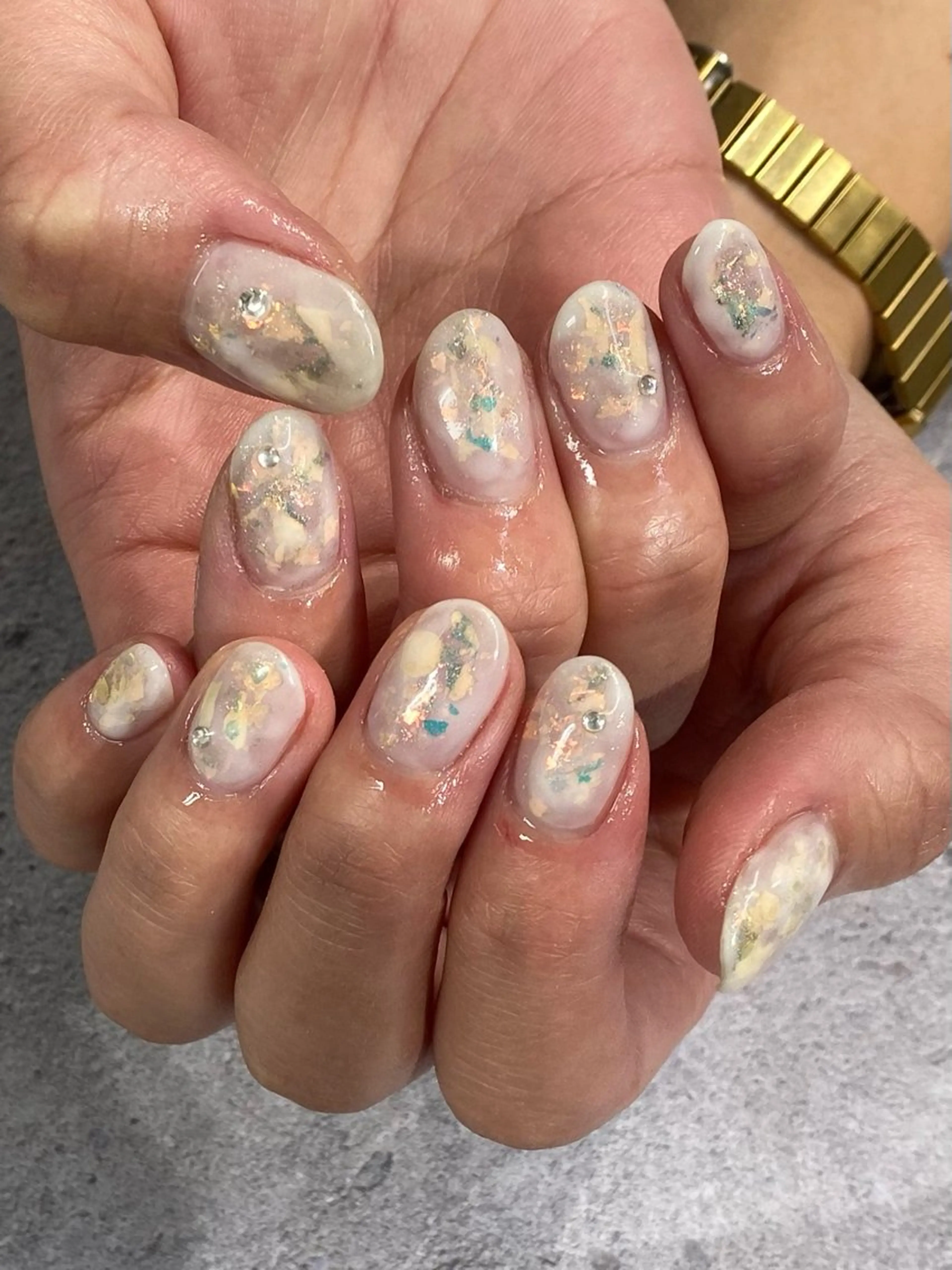 ネイル 杉山 星菜のネイルデザイン