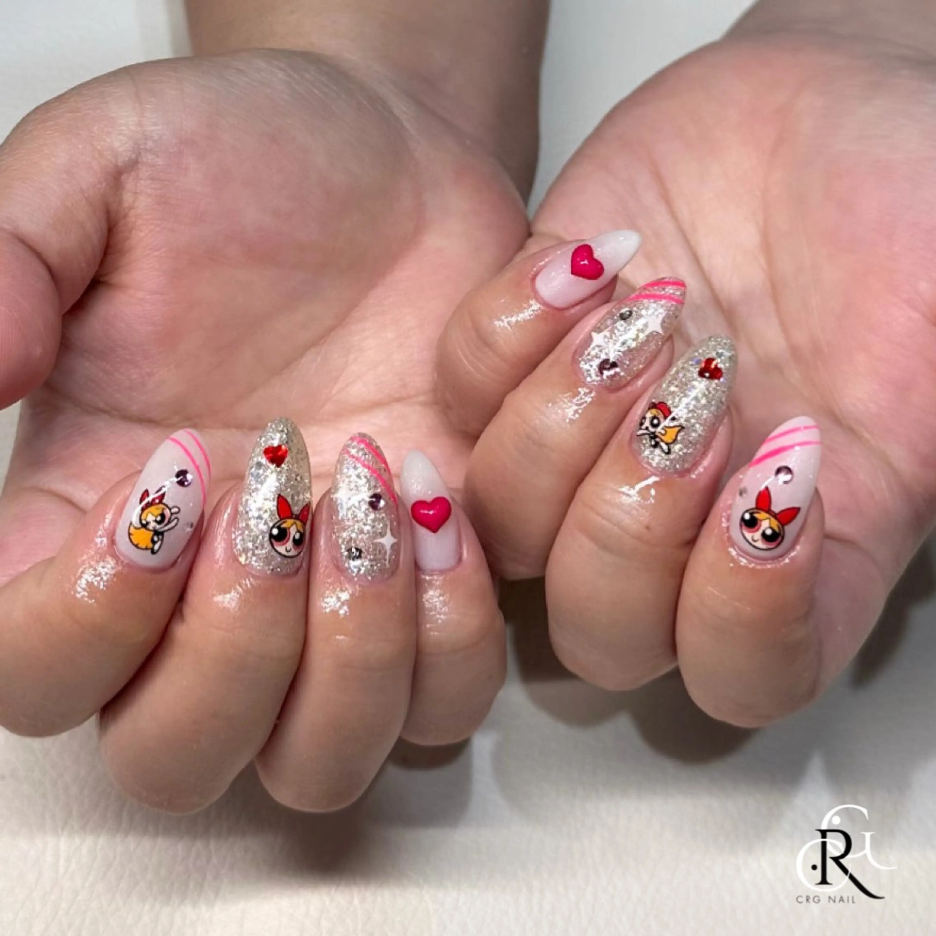 ネイル ハンドネイル 美フォルム✨ CRG　RURIのネイルデザイン