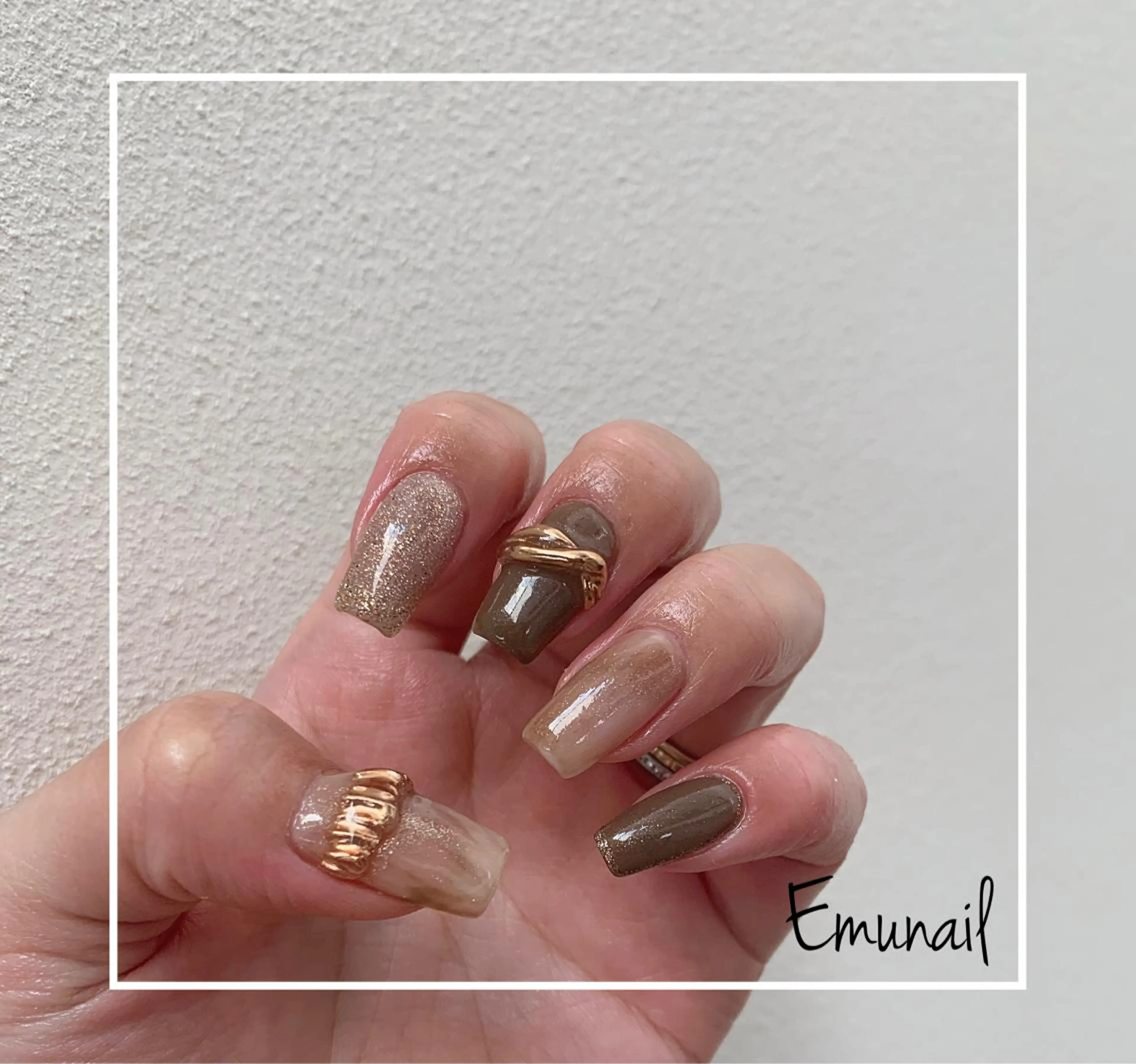 ネイル ハンドネイル Emu Nailのネイルデザイン