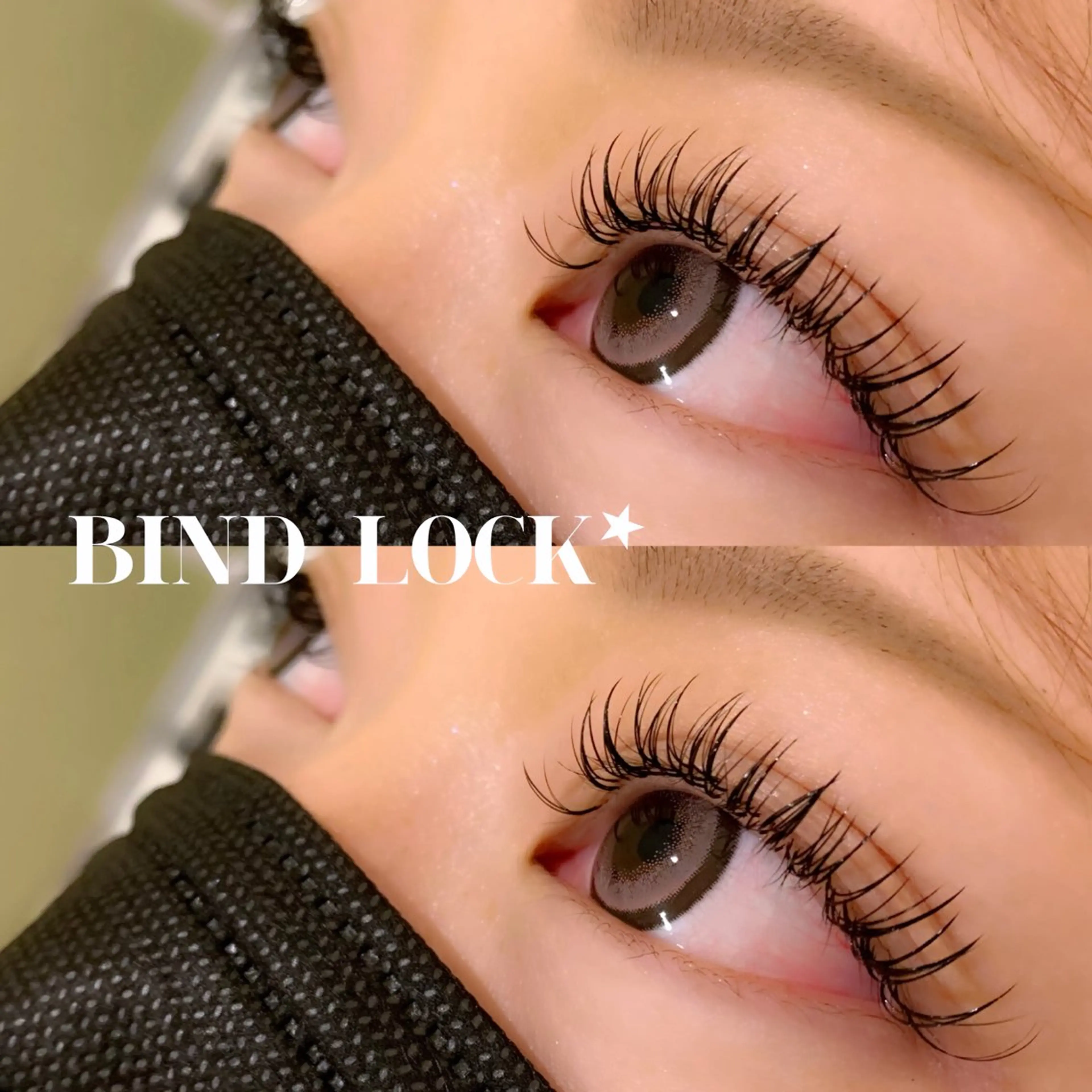 マツエク・マツパ バインドロック AngeMignon .macoのマツエク・マツパデザイン