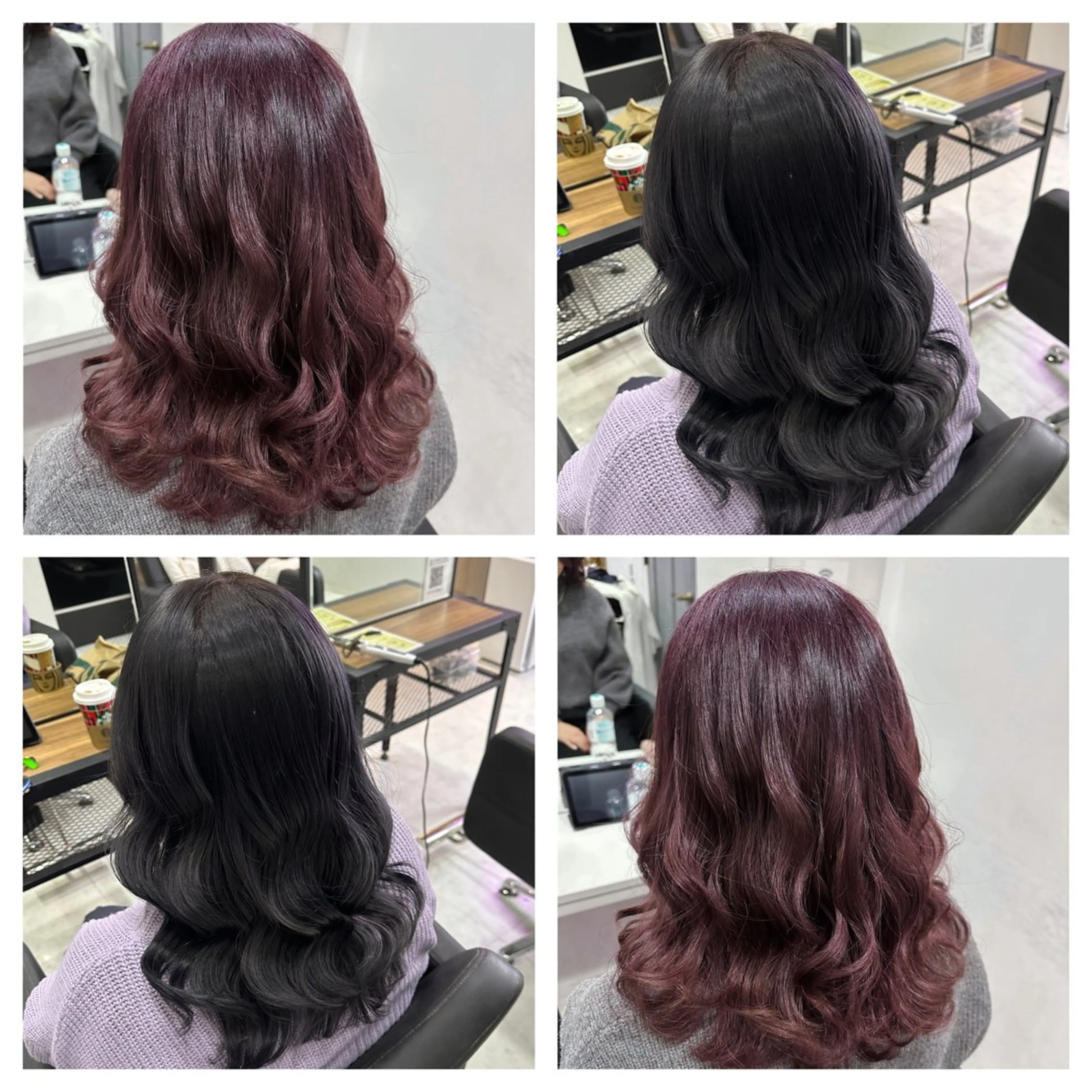 セミロング カラー ヘアアレンジ 🎀推し活ヘアー🎀 Yuuna🐰💖のヘアスタイル