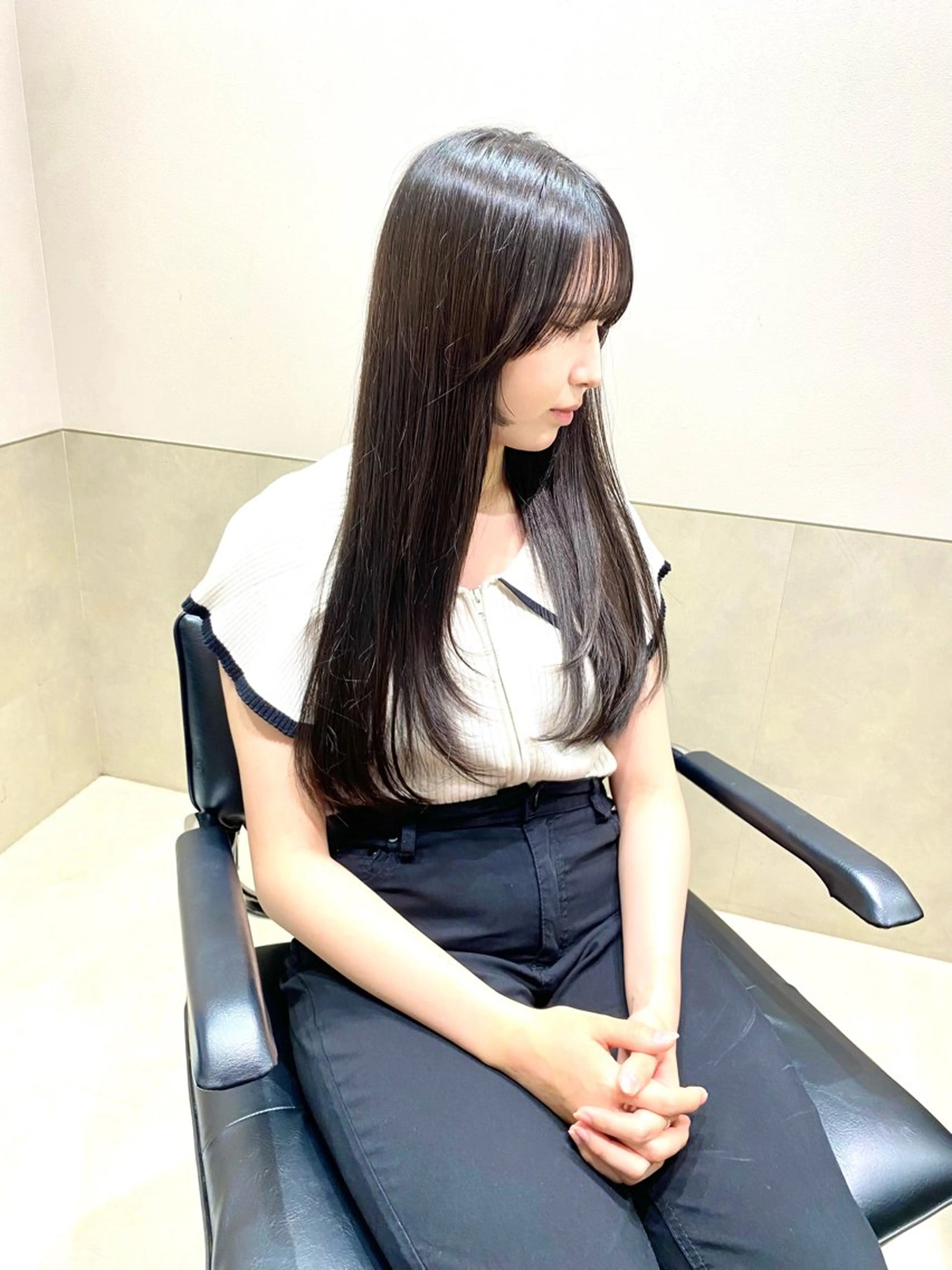 ミディアム カラー カット トリートメント 絹髪質感TR💫 レイヤーカット/熊澤のヘアスタイル