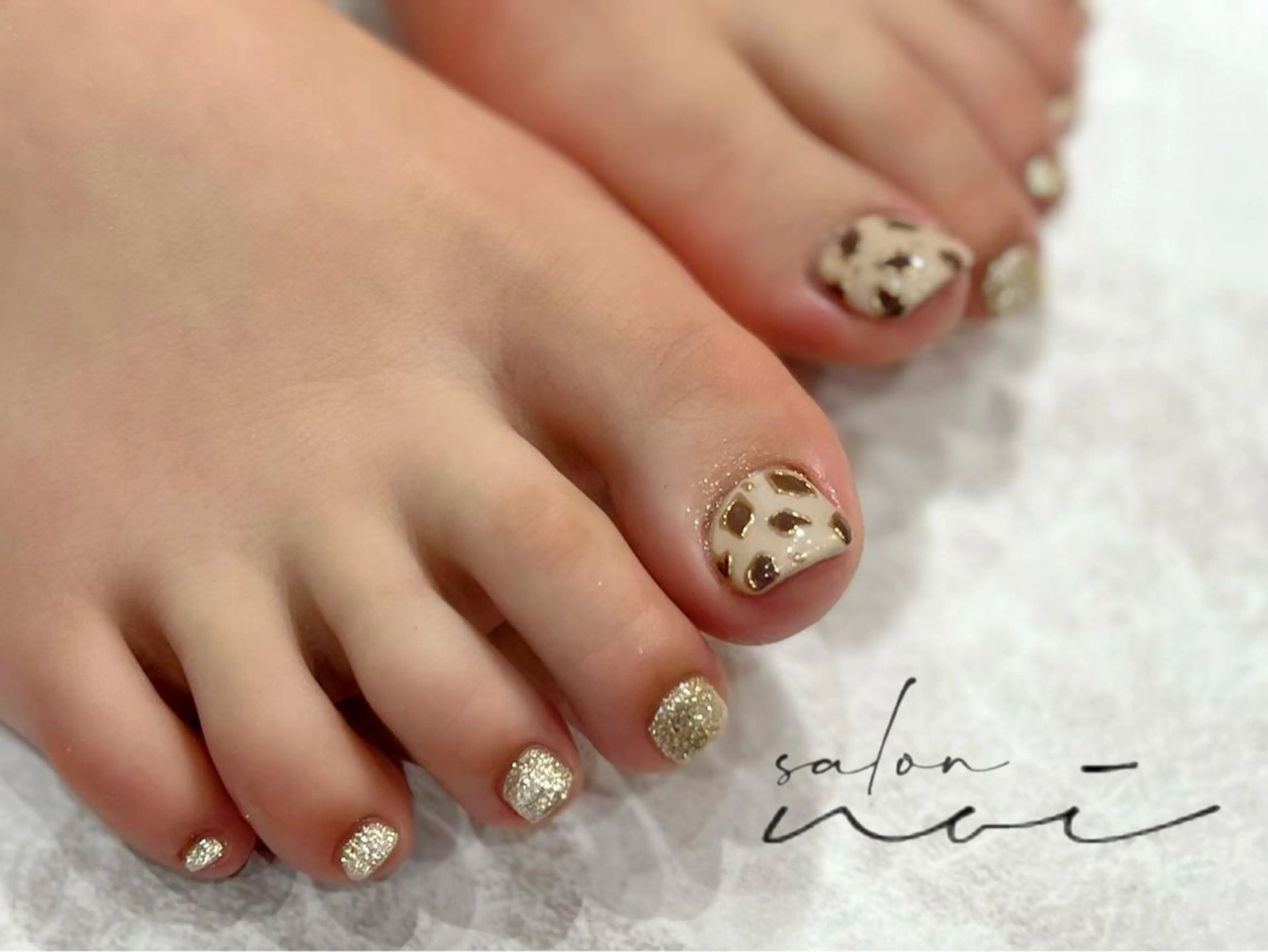 ネイル フットネイル フットネイル salon noiのネイルデザイン