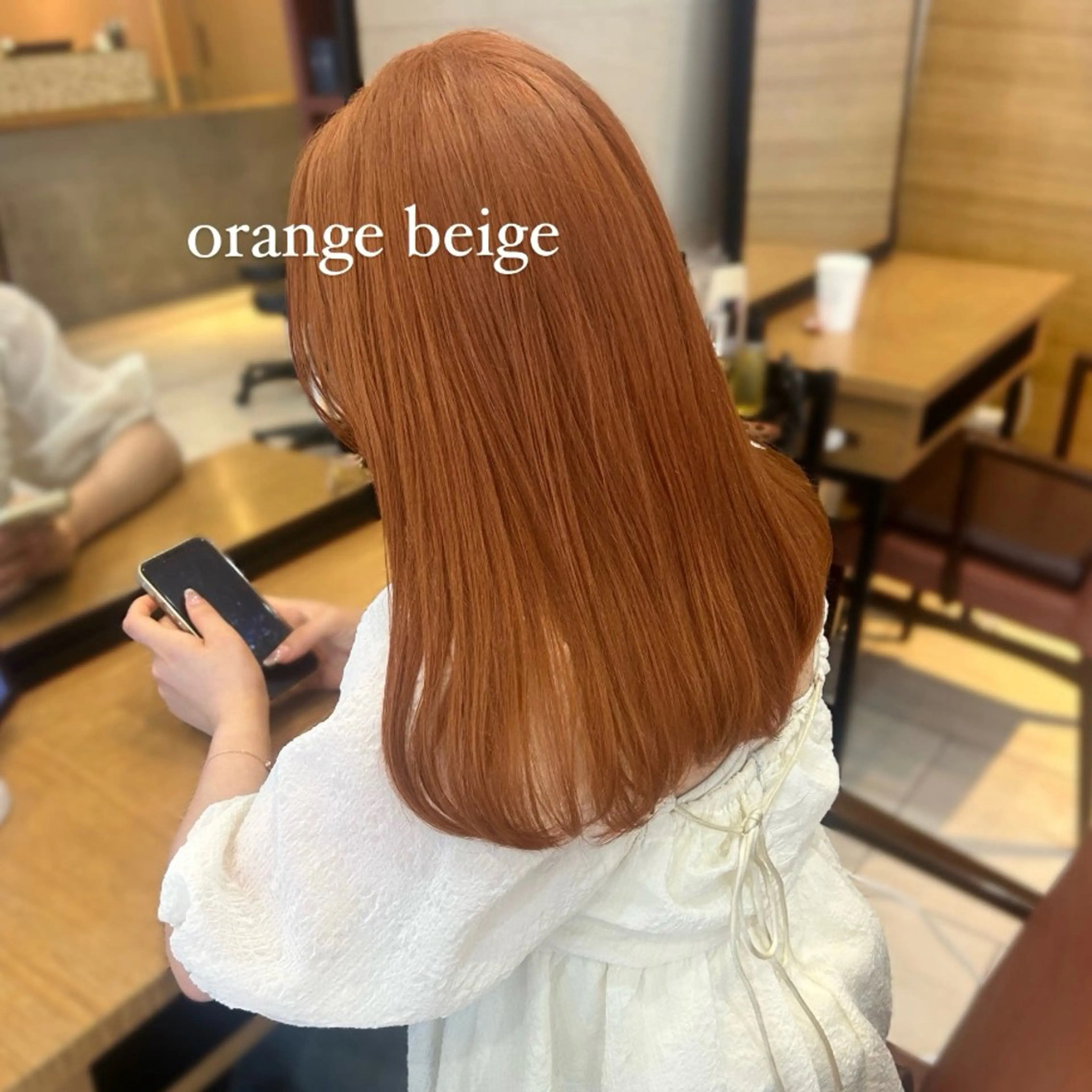カラー ヘアカラー トリートメント 🐢ダブルカラー🐢 透明感/このかのヘアスタイル