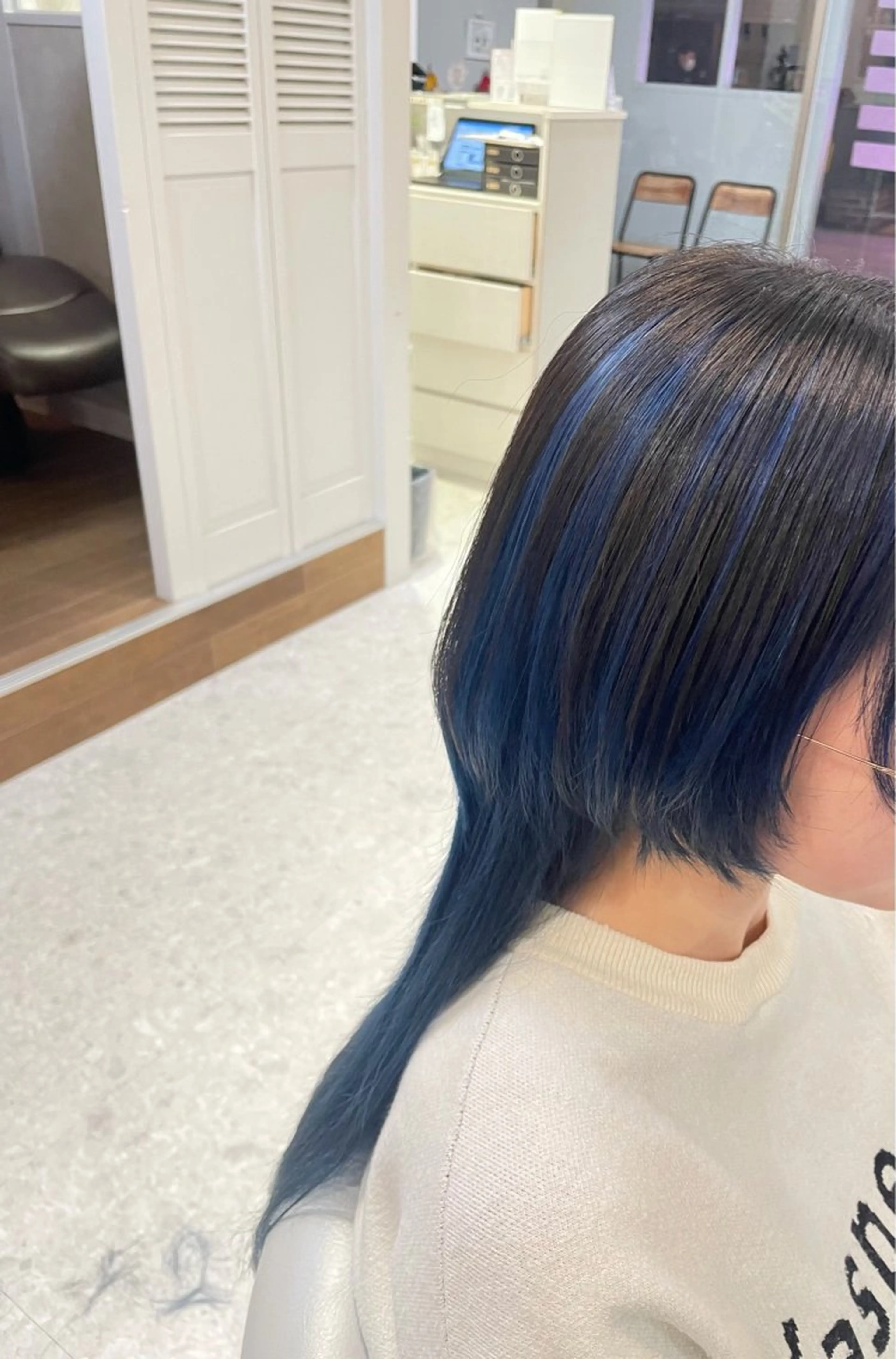 ロング ヘアカラー ハイレート🤍🫧 池田のヘアスタイル