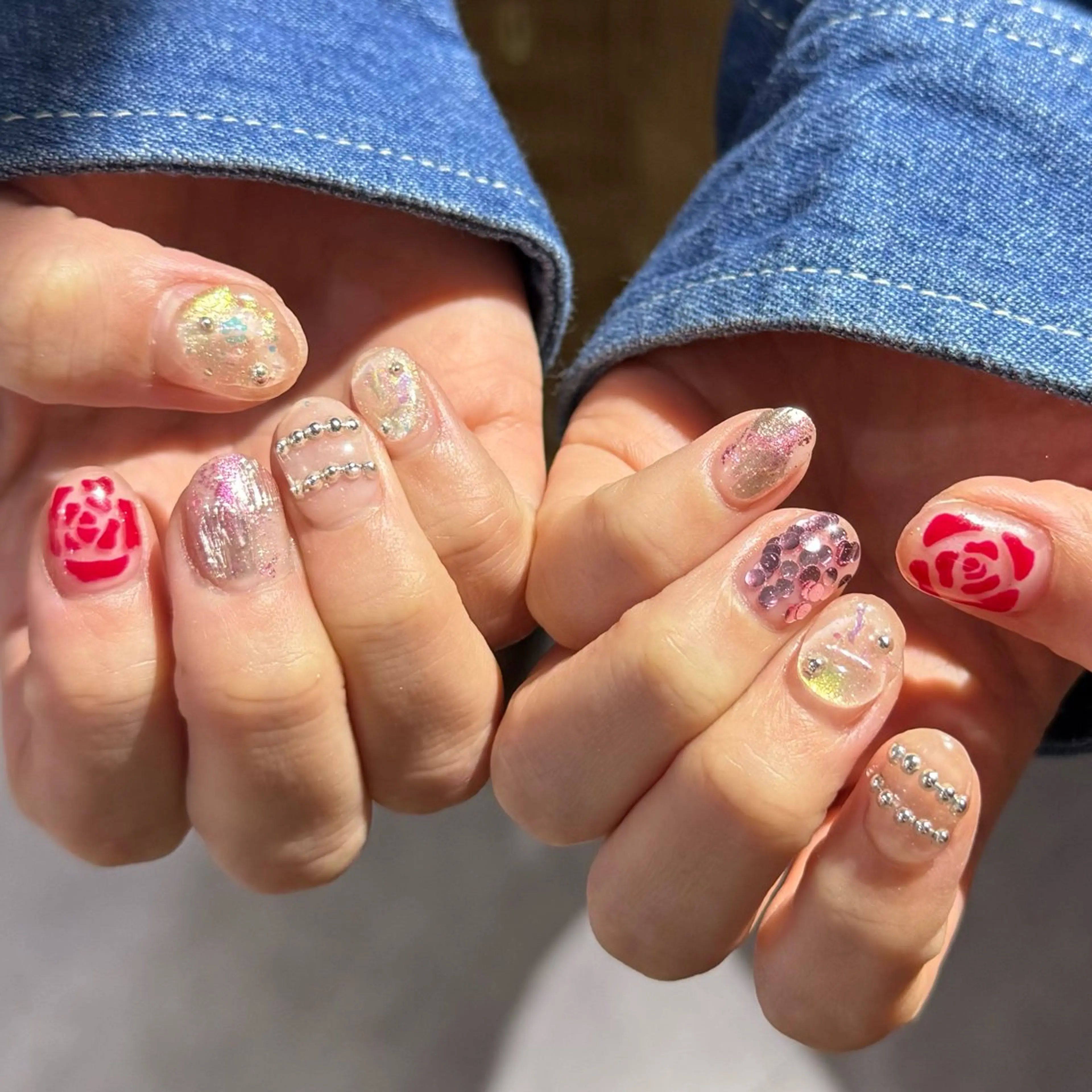 ショート 小川 柚香のネイルデザイン