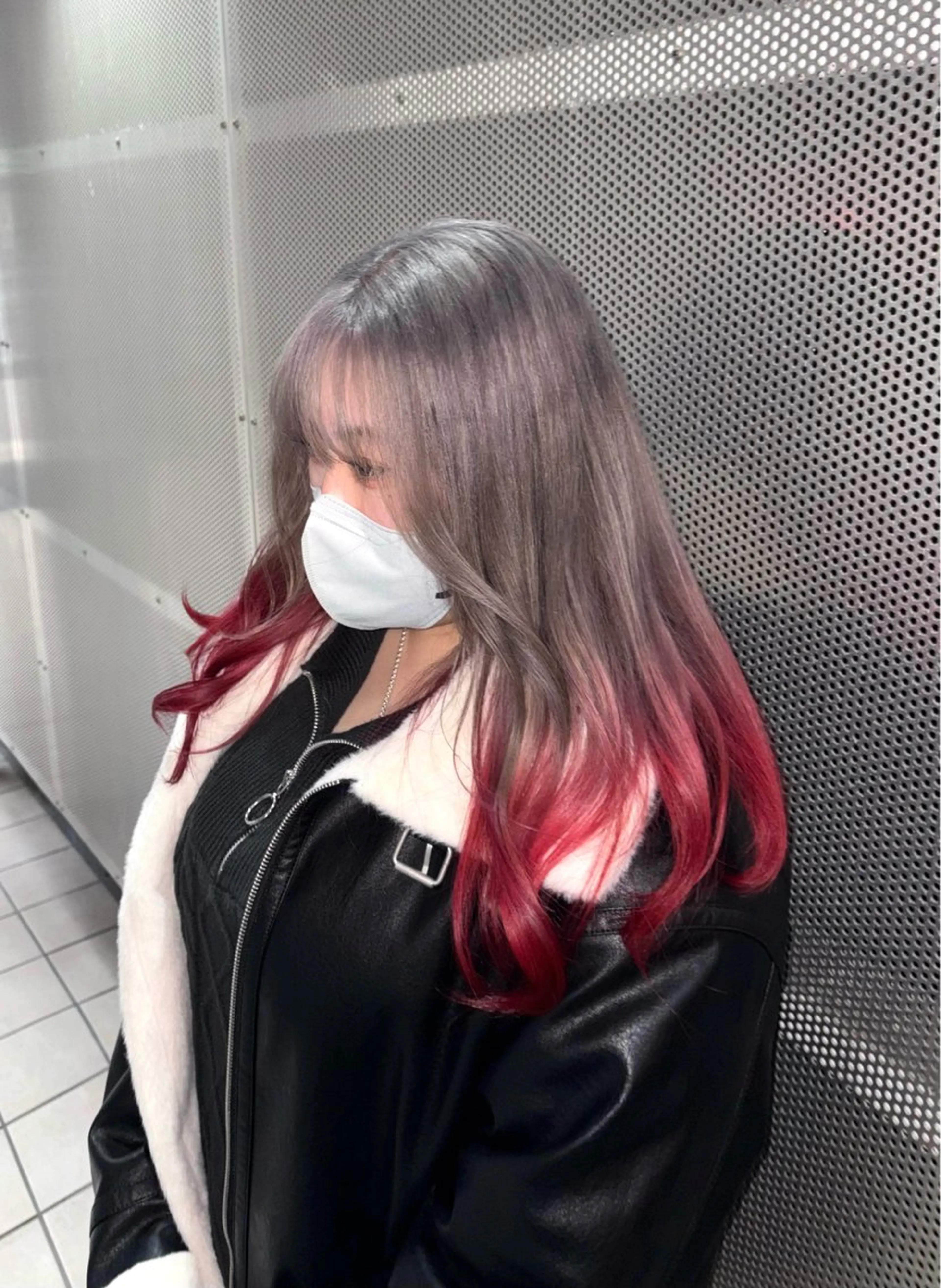 ロング カラー 中川 もえか【明石】のヘアスタイル