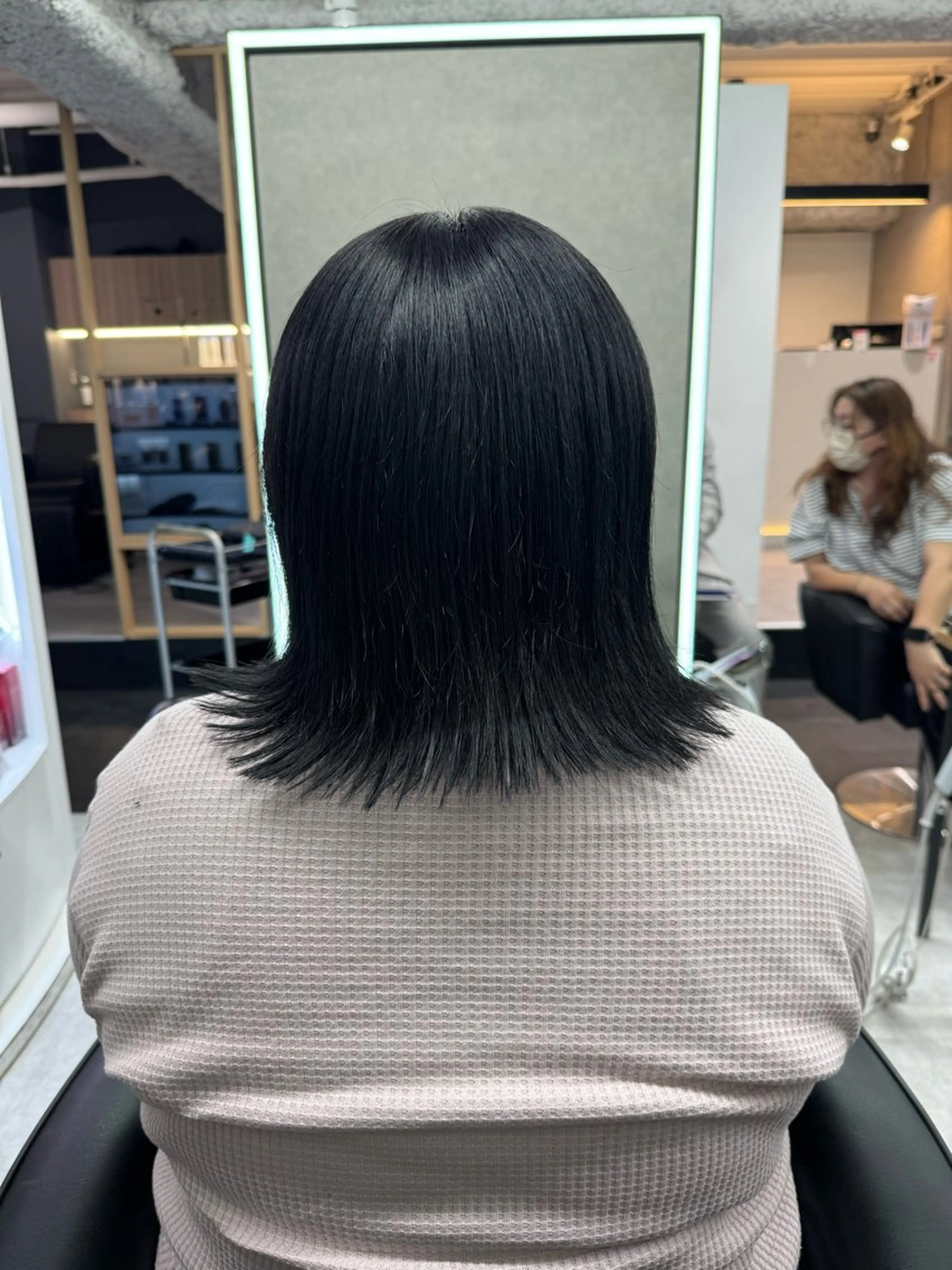 ミディアム カラー 吉満 翔のヘアスタイル