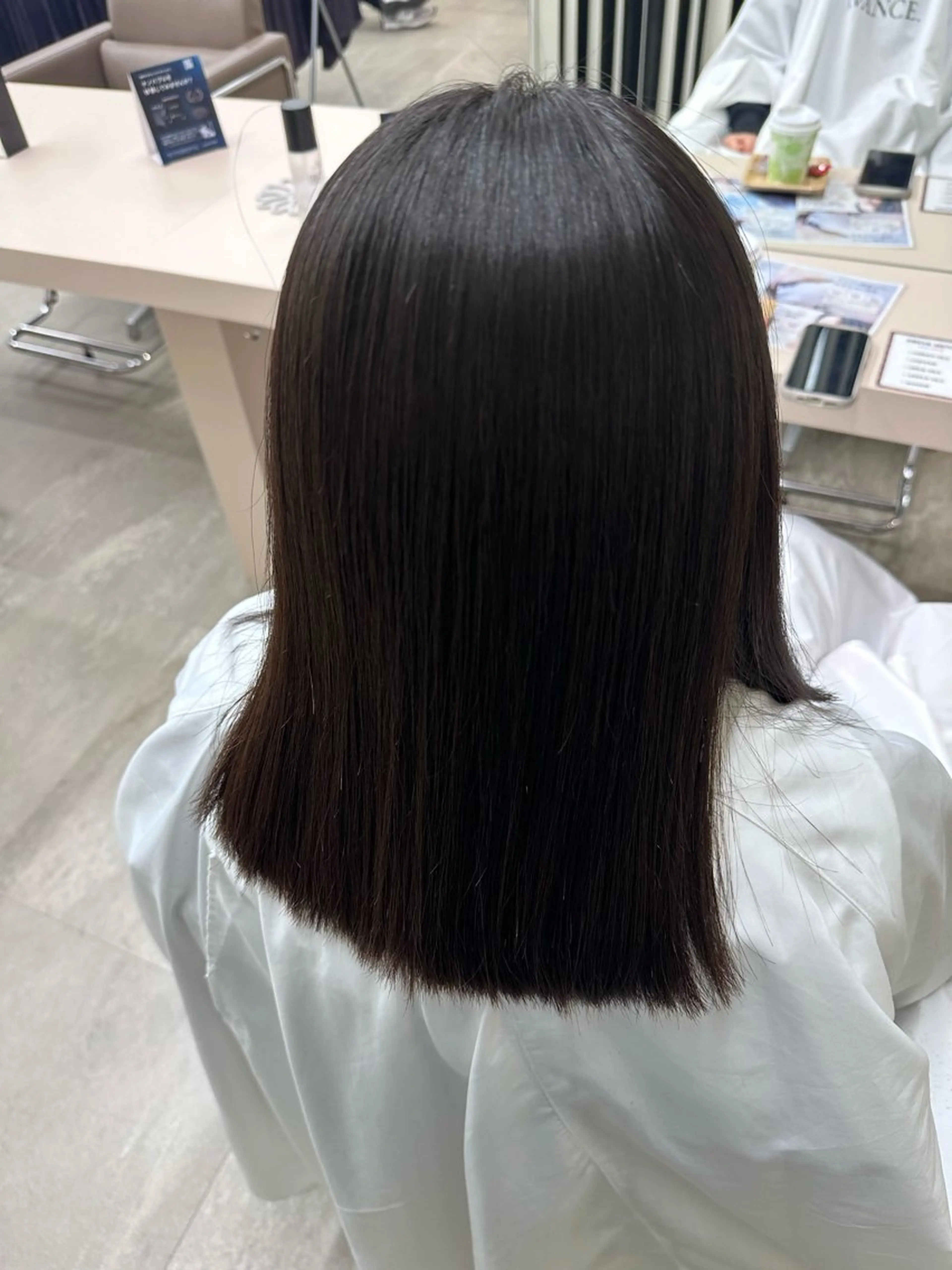 ミディアム release ✨金井栄花のヘアスタイル