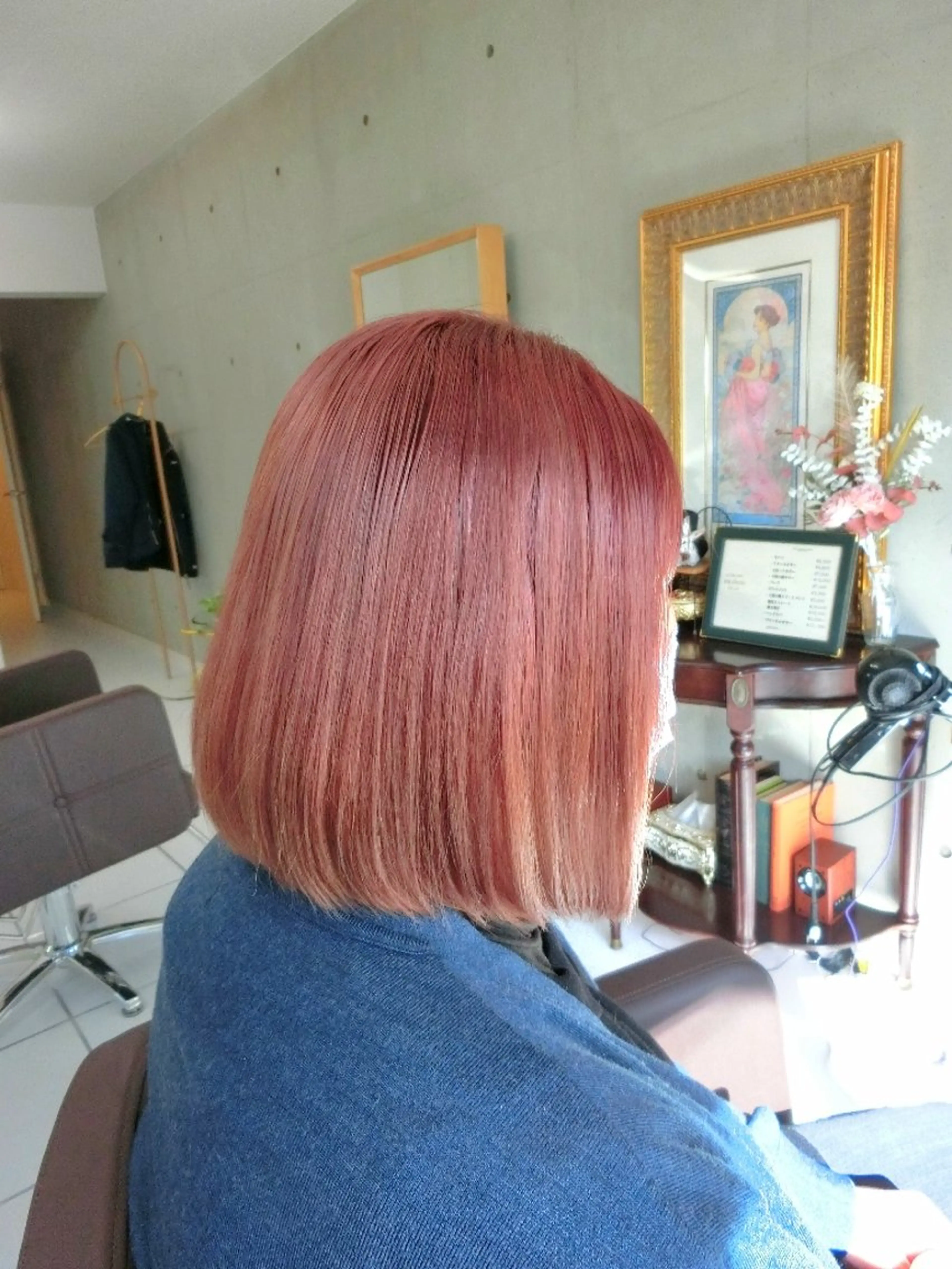 ﾌﾞﾘｰﾁｵﾝｶﾗｰ + tr　　　　　肩下ﾛﾝｸﾞ500yen.胸下ﾛﾝｸﾞ1000yenの写真