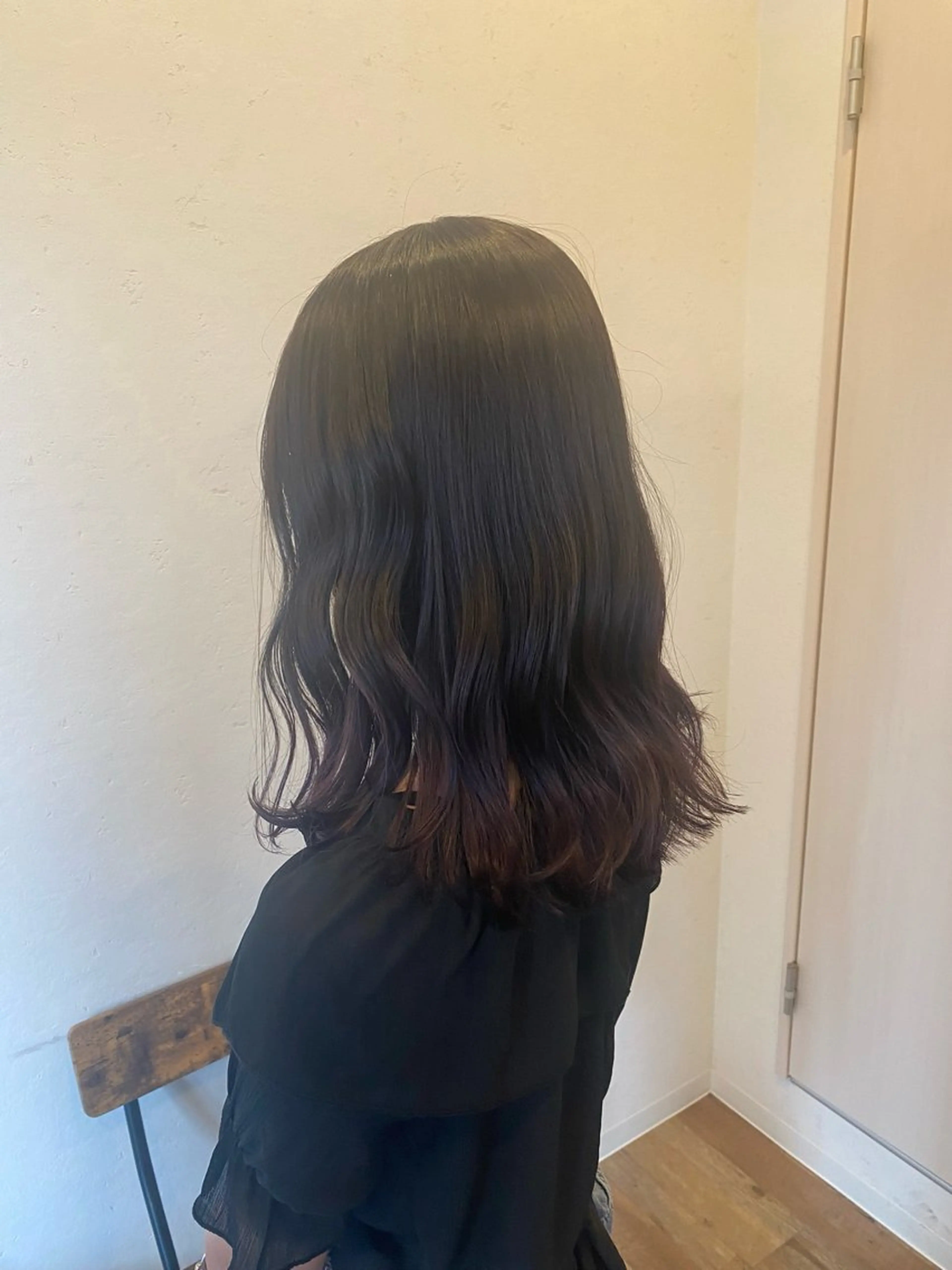 セミロング TELA HAIR 岩槻　高梨のヘアスタイル