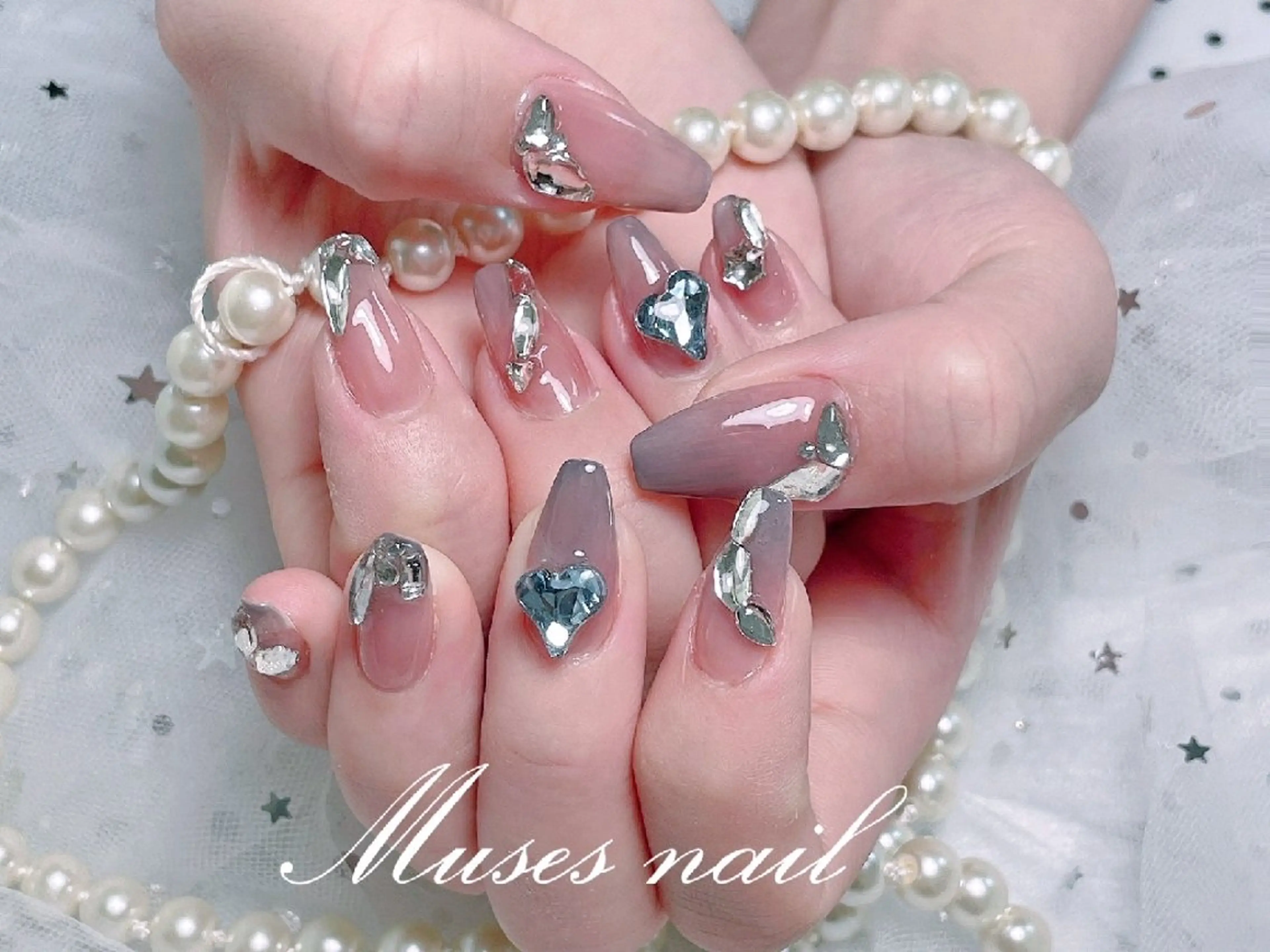 ネイル MUSES Nail@新大久保のネイルデザイン