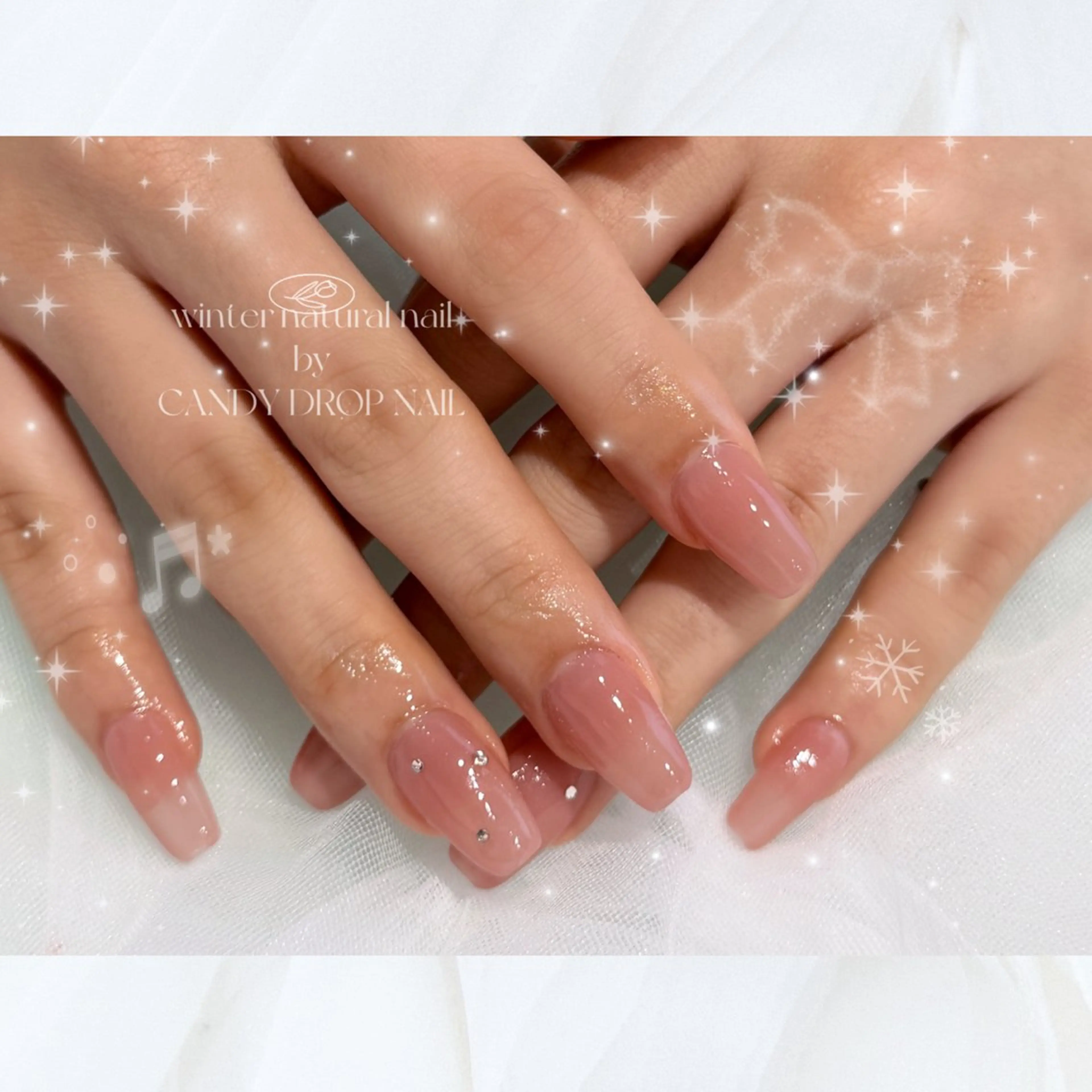 ネイル 長さ出し フラッシュネイル 韓国ネイル マグネットネイル ワンカラーネイル 827nail所属・mayu 🐈🐾のネイルデザイン