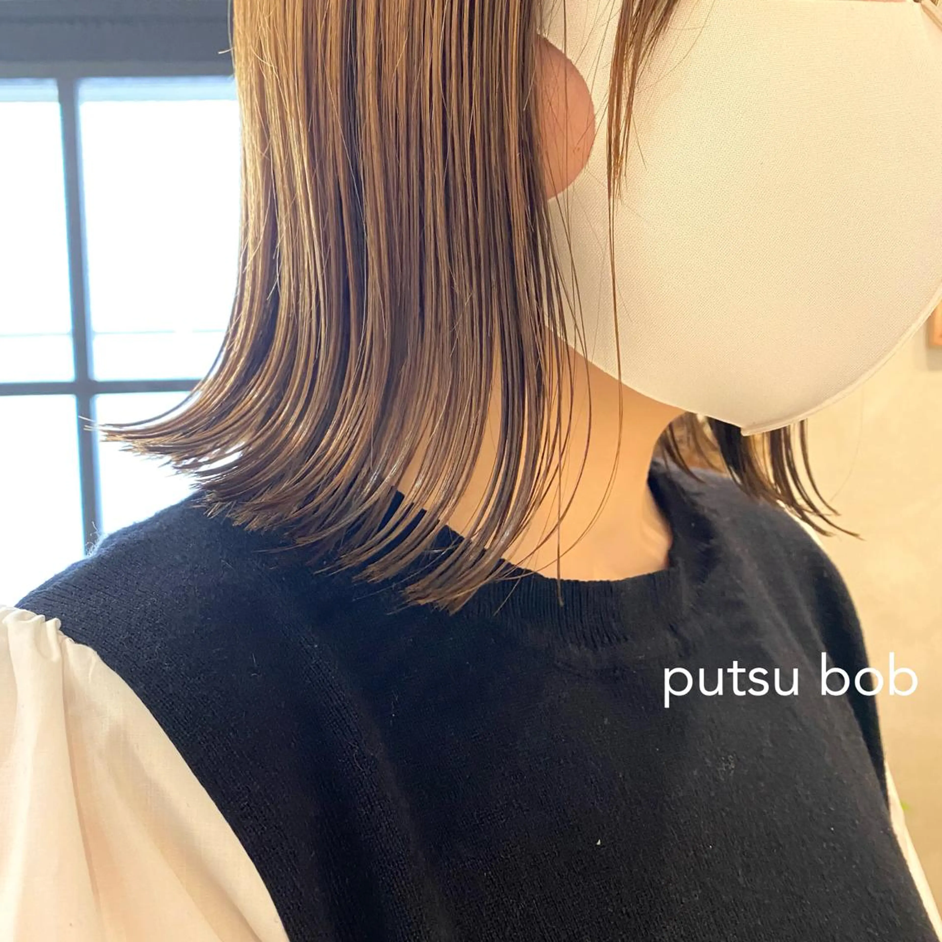 ミディアム ボブ&顔まわりレ イヤー♡TOMOE♡のヘアスタイル