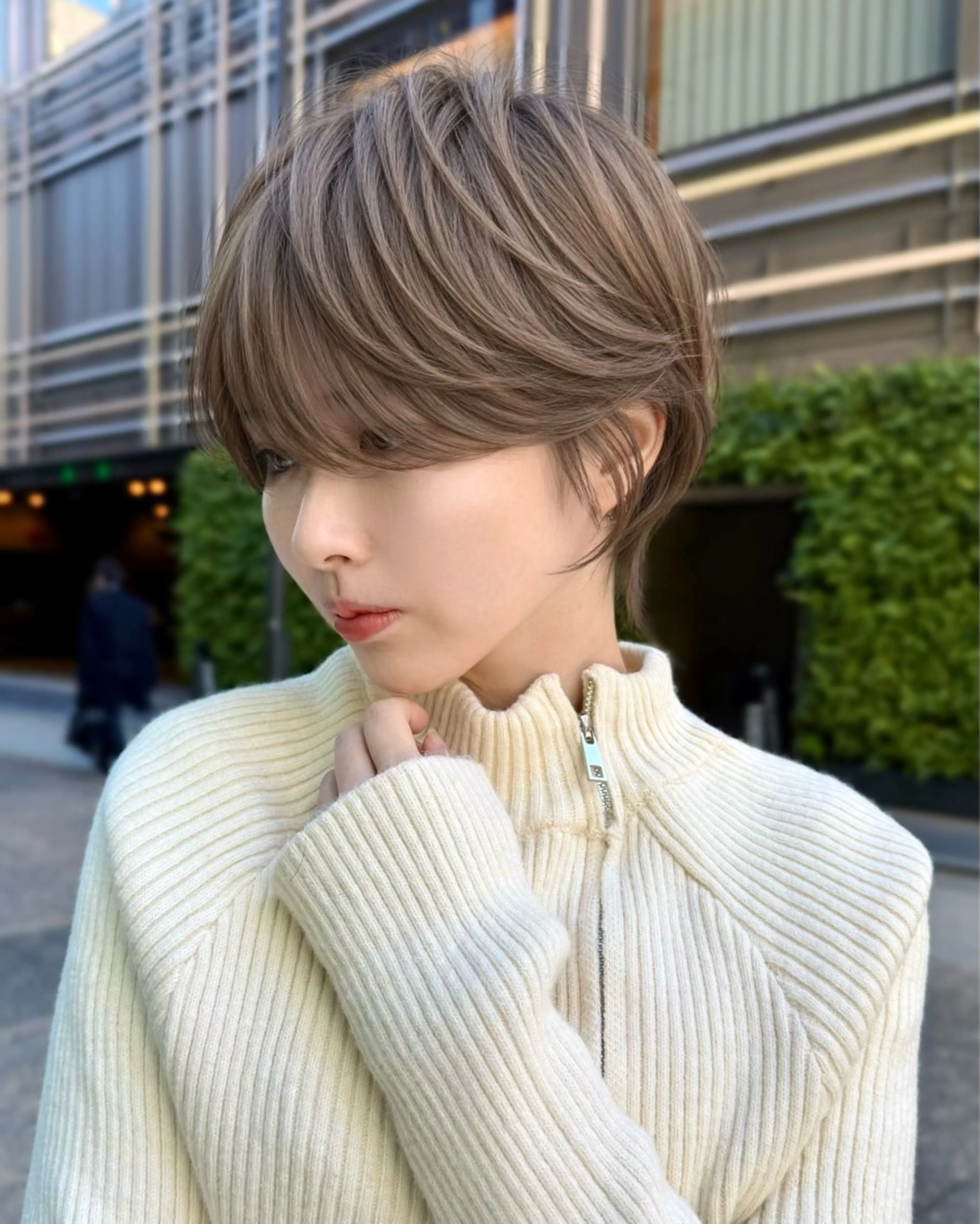 ショート カラー ⭐️銀座/ショート/ 艶カラー/りょうがのヘアスタイル