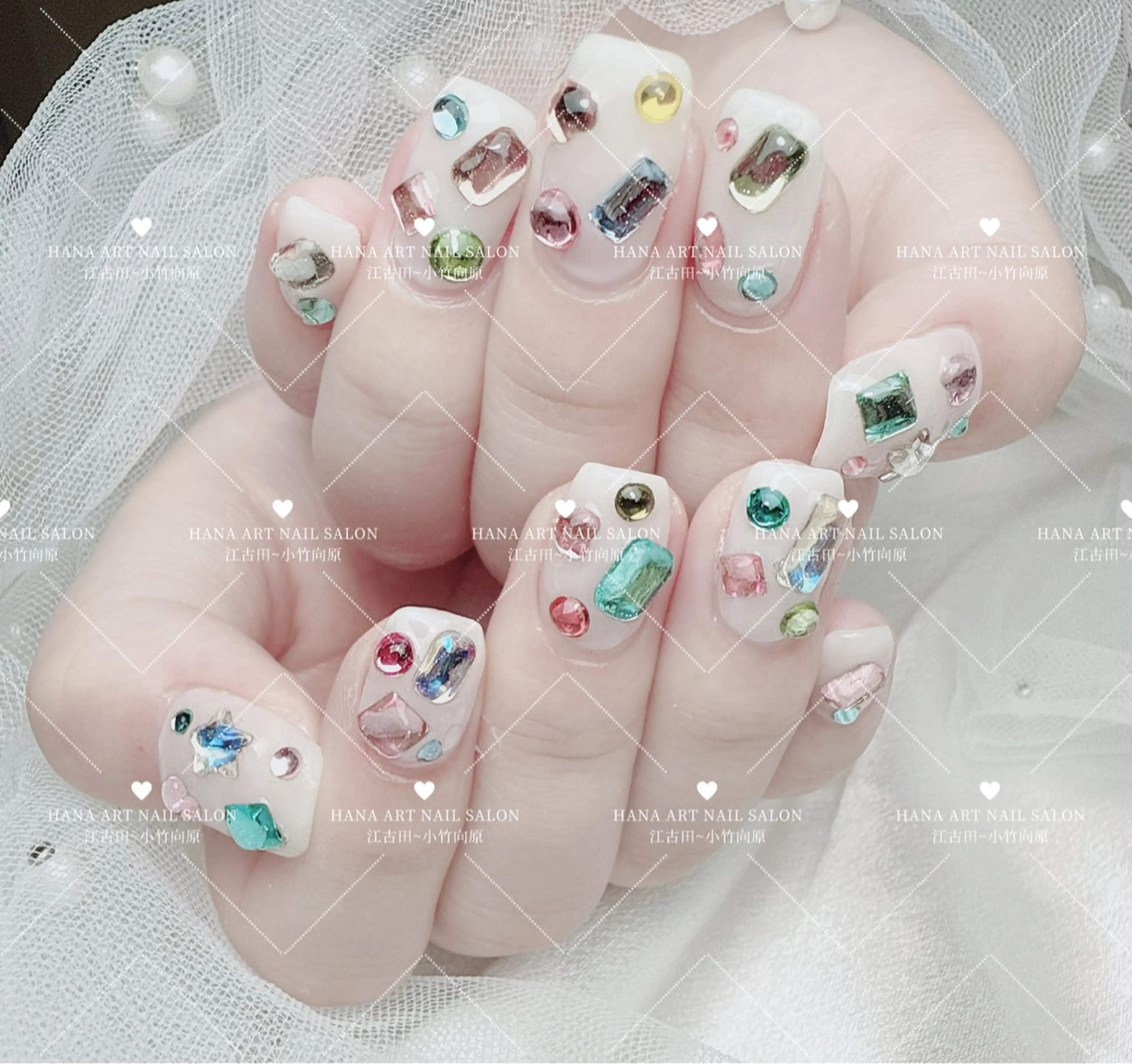ネイル HANA ART NAIL SALONのネイルデザイン