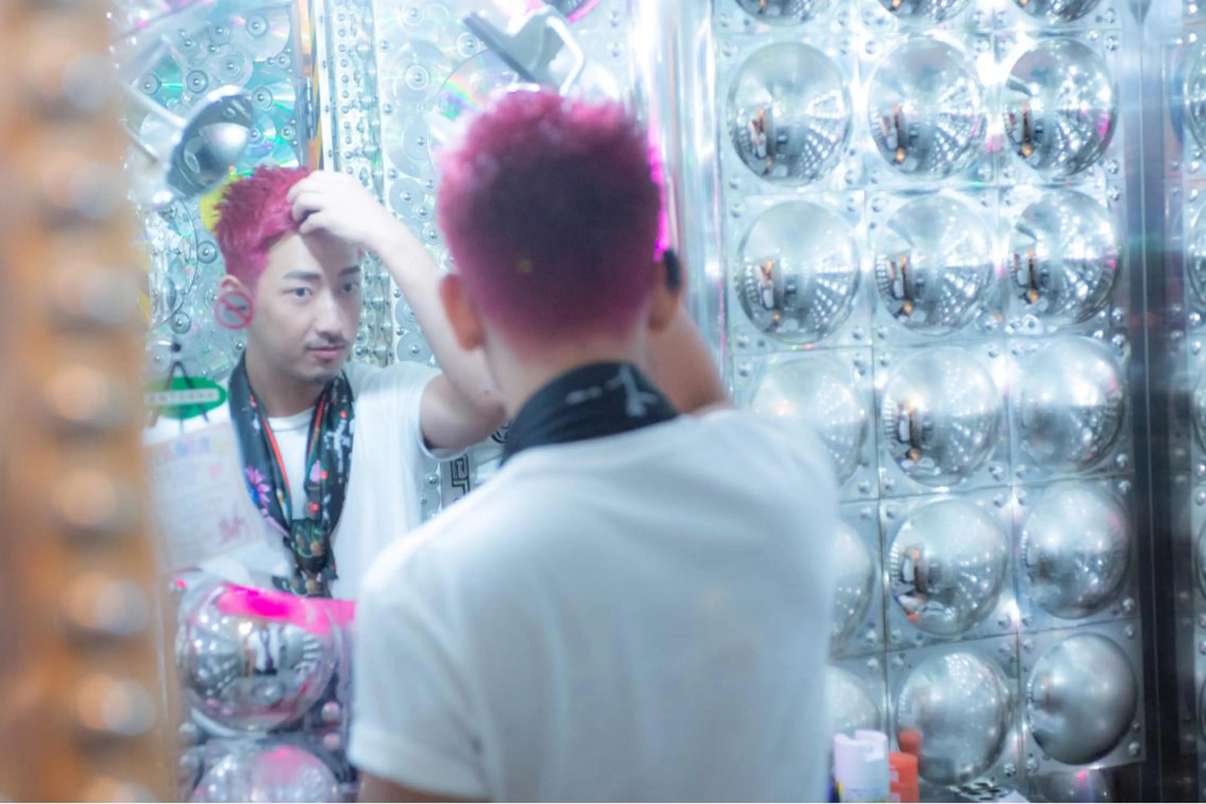 ショート 🌈派手髪エクステ ブレイズ🌈ひろとのヘアスタイル