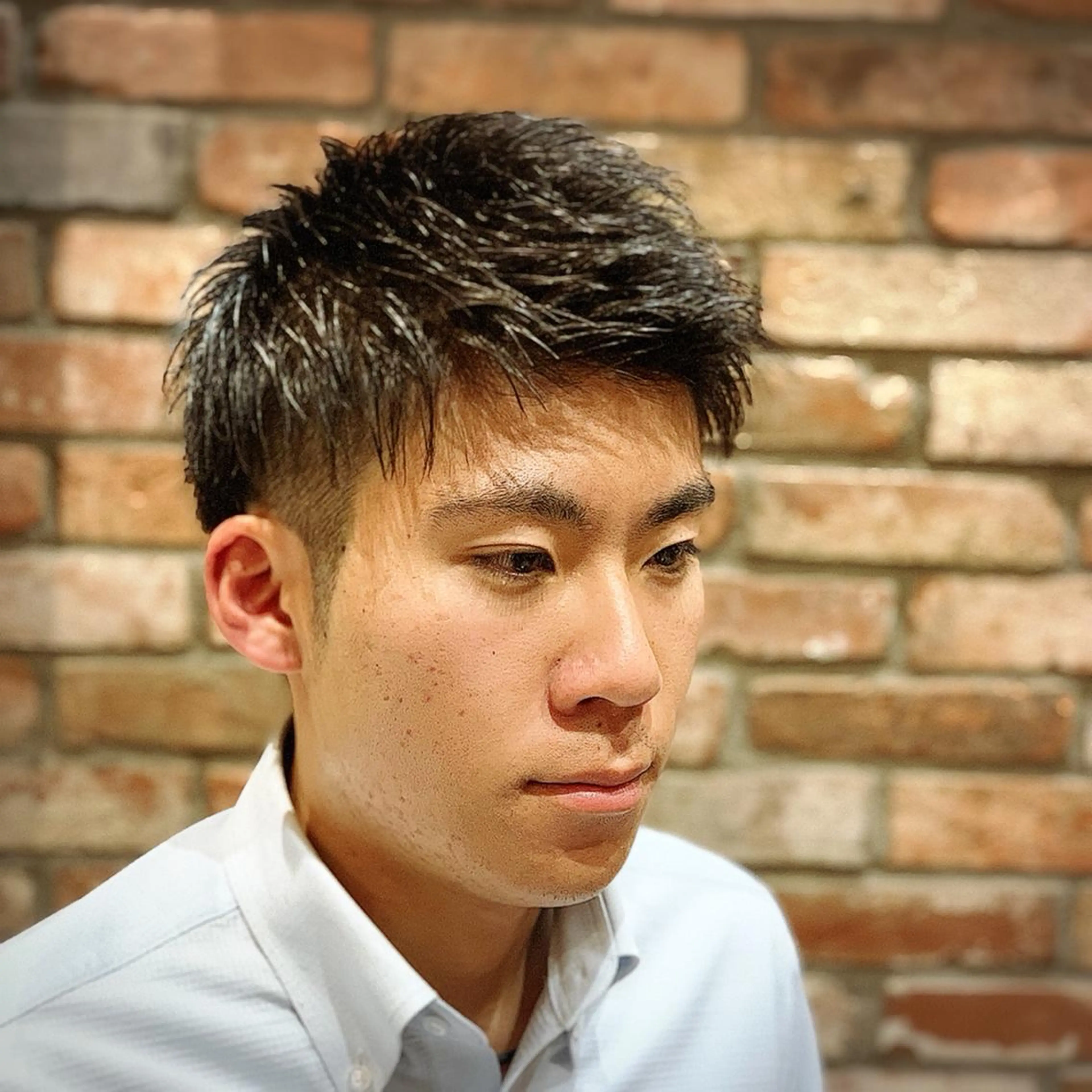 ショート メンズ 田中 千恩のヘアスタイル