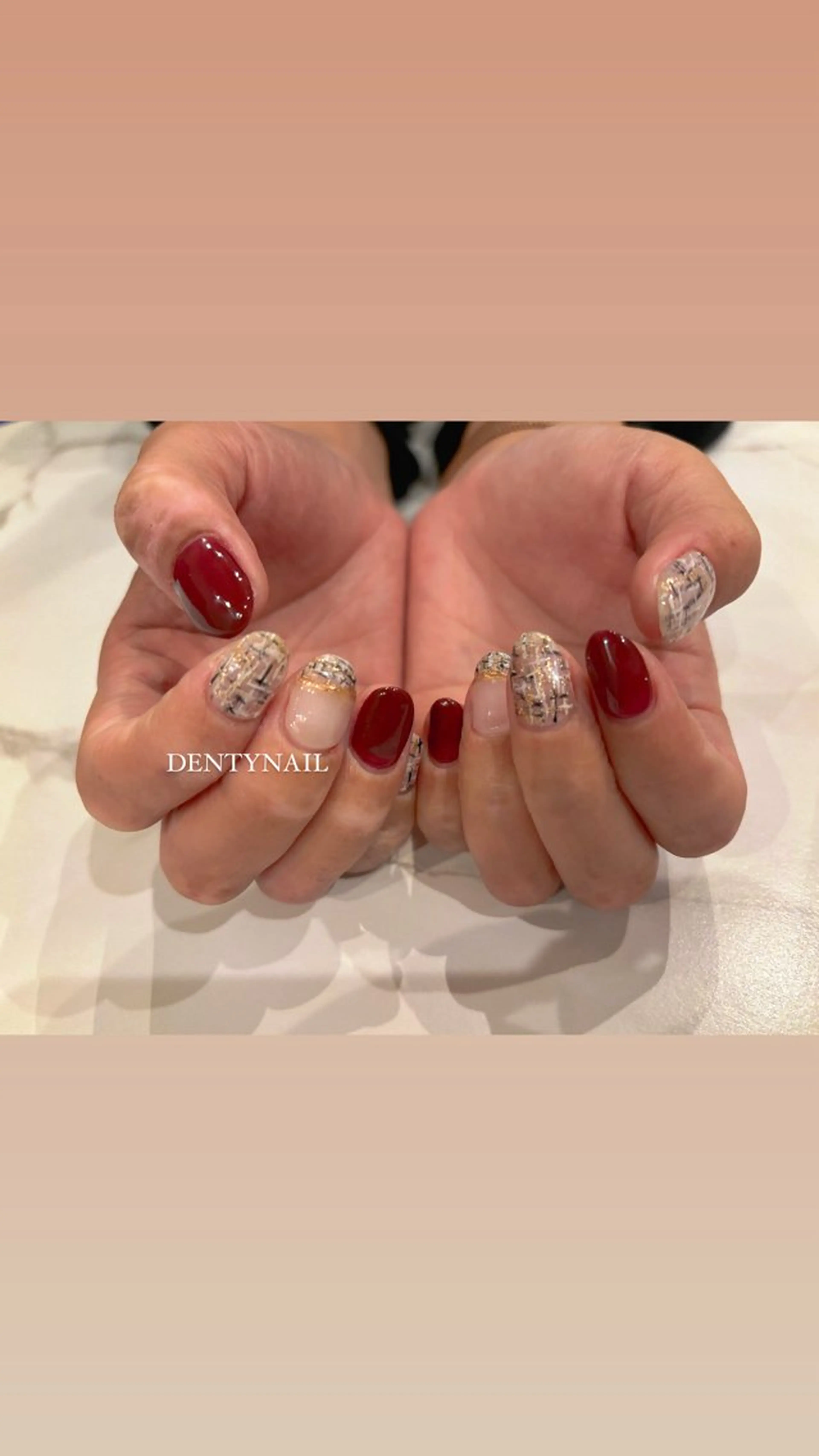 🉐【ハンド・ケアオフ込み】お好みデザイン・持ち込みデザイン90分付け放題 ※量によってスワロフスキー別途の写真