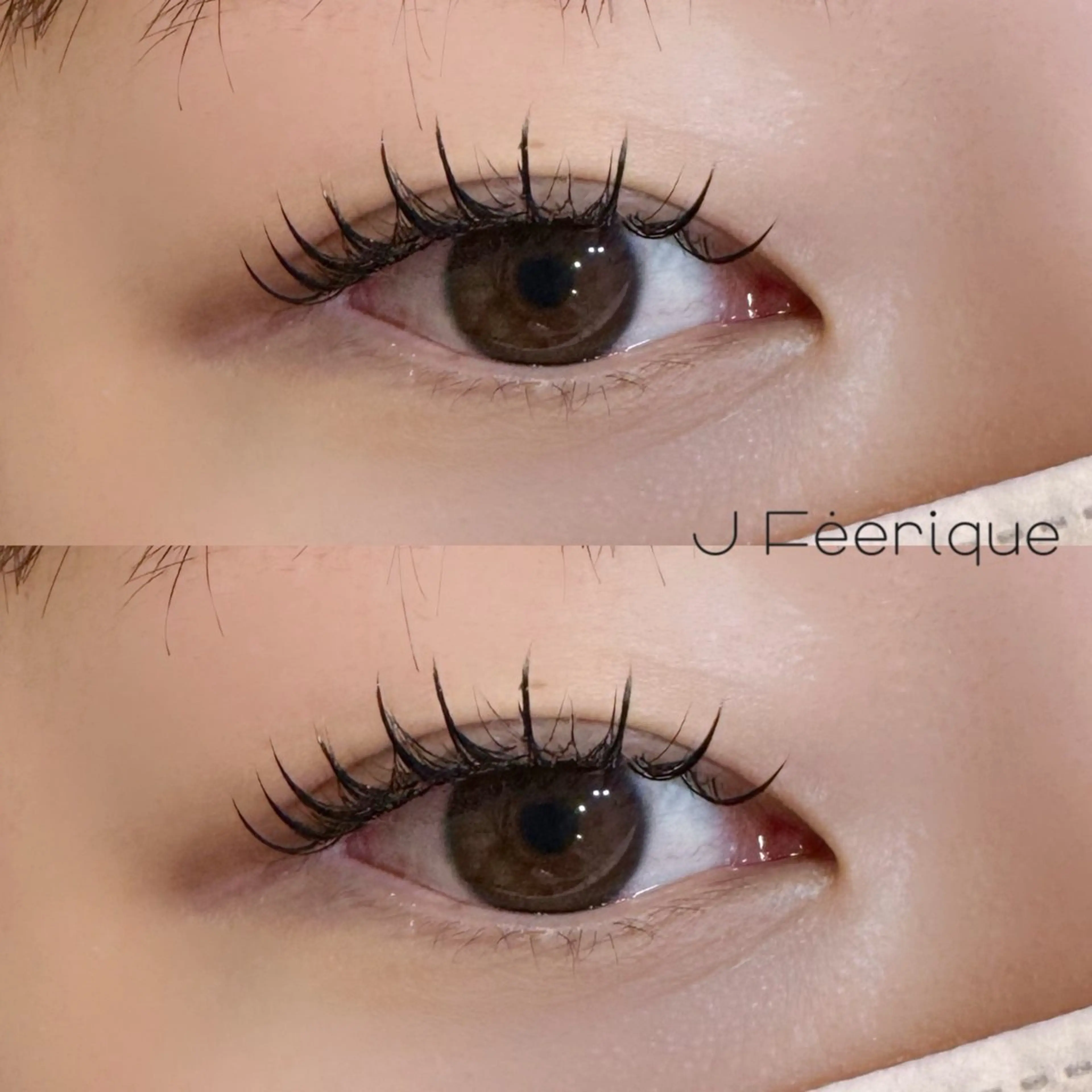 パリジェンヌ+高品質フラットラッシュ120本🌹 《オフ/コーティング付》の写真