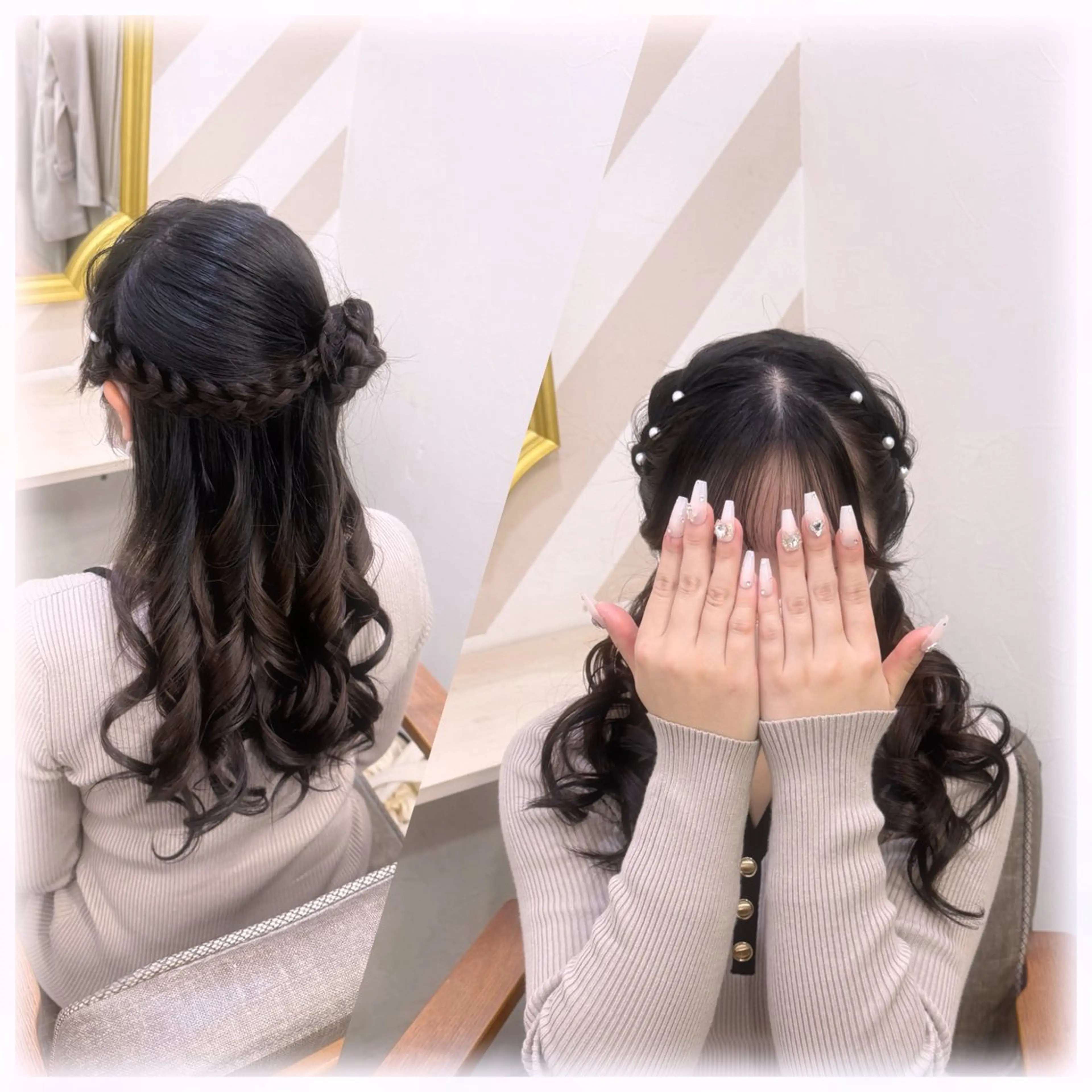 ヘアアレンジ ヘアセット 🤍AIRA🤍のヘアスタイル