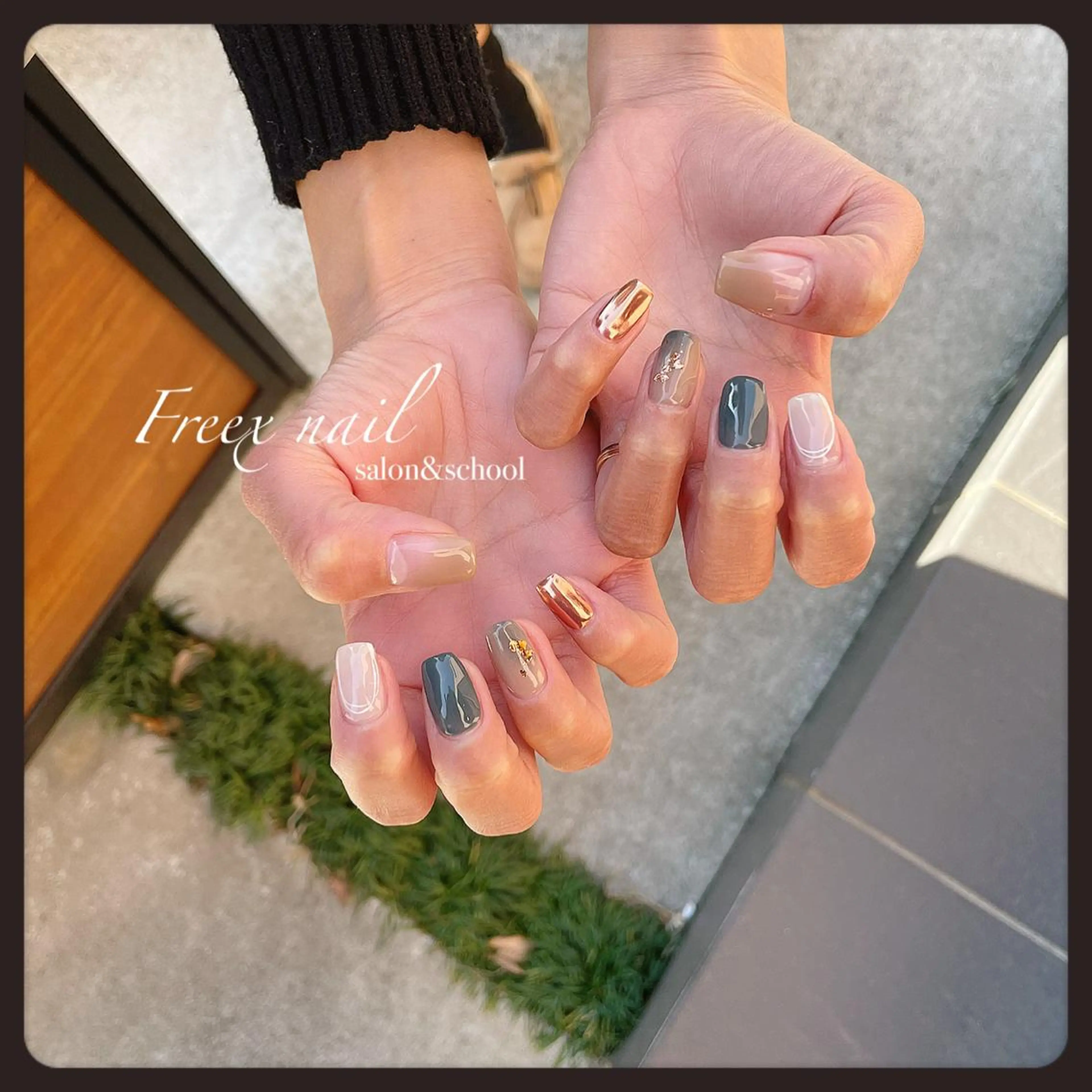 ネイル ニュアンスネイル freex nail /ニュアンス/個性派のネイルデザイン
