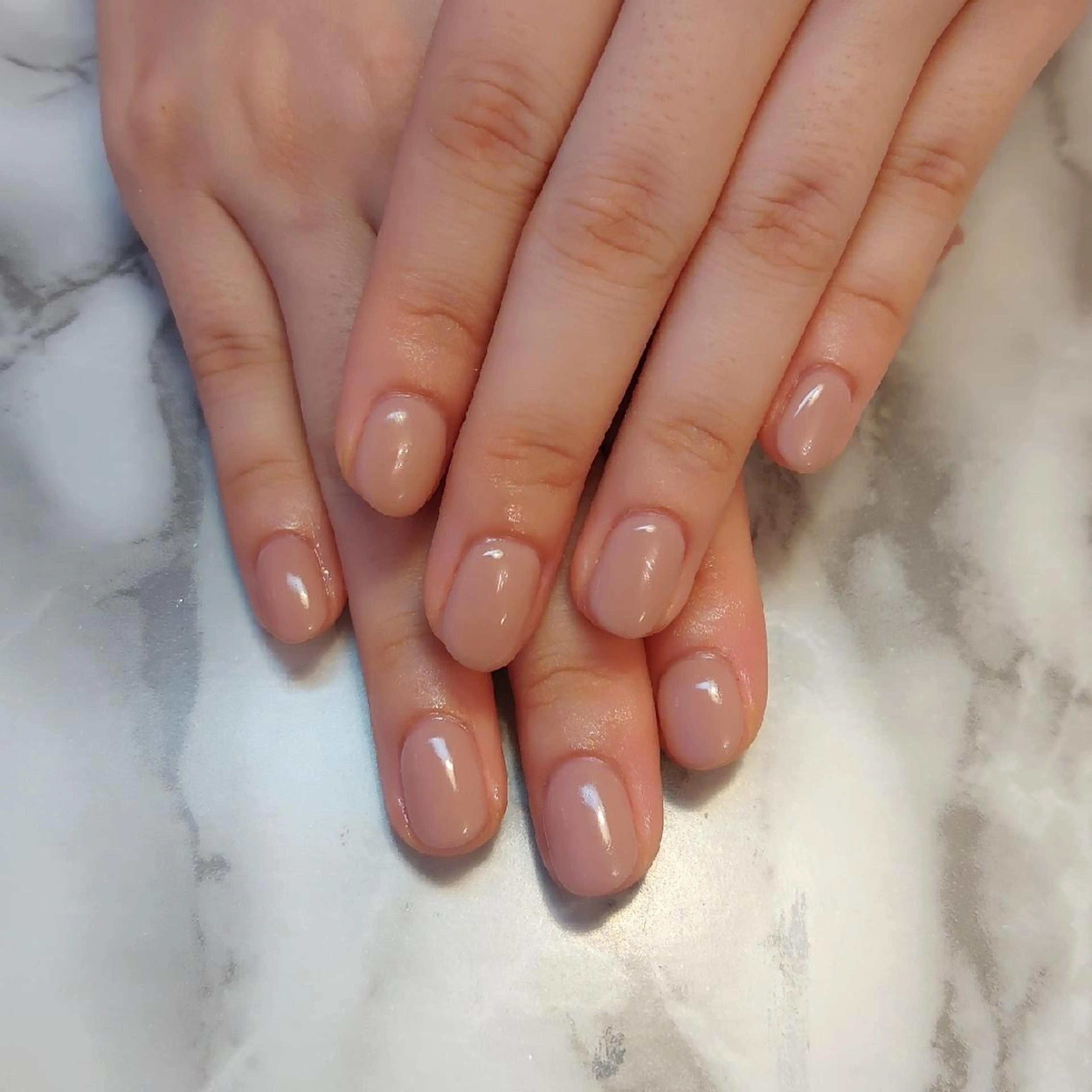 ネイル ワンカラーネイル ジェヌインネイル 河内のネイルデザイン