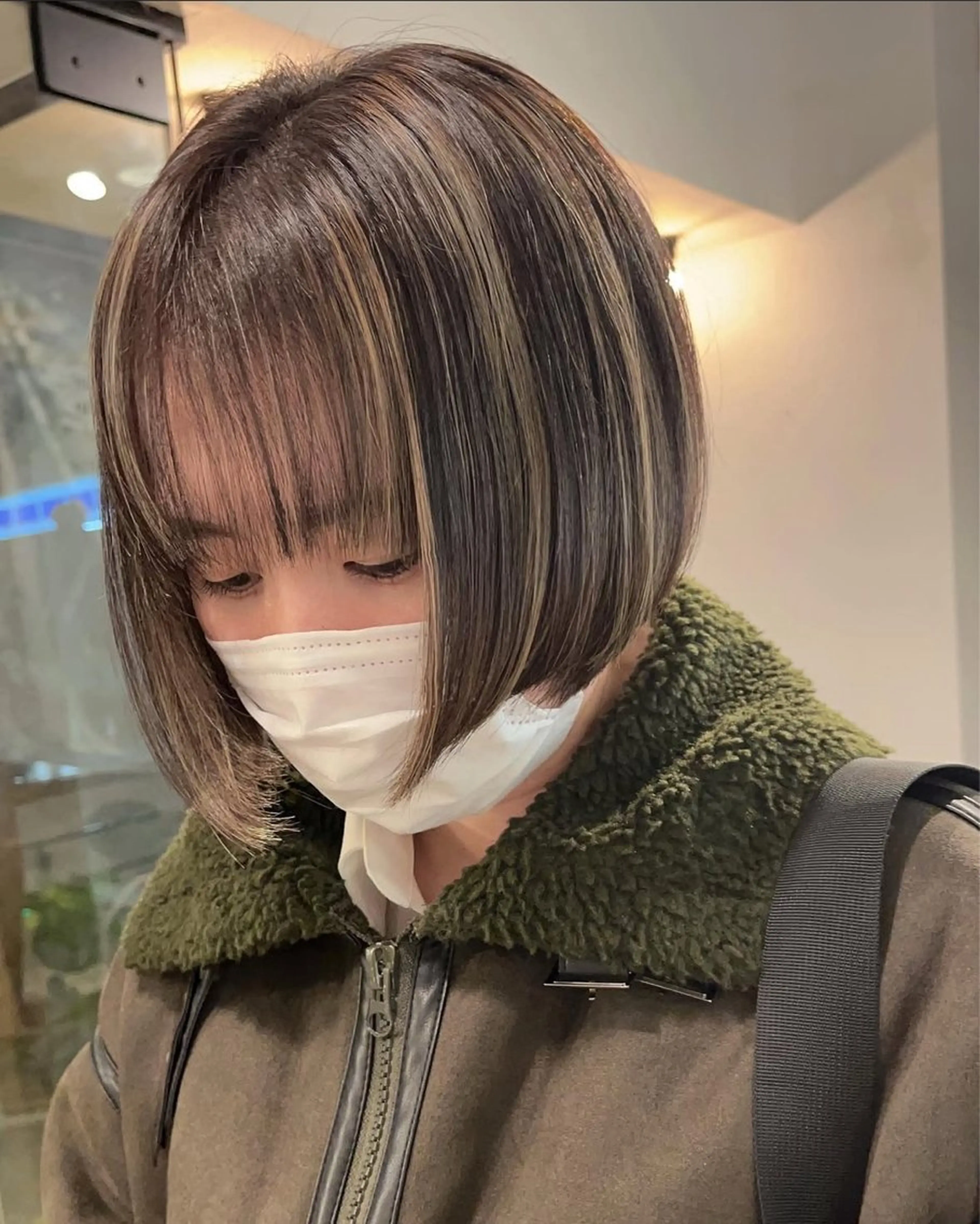 カラー ayumi🦖/ 似合わせカラー🤎のヘアスタイル