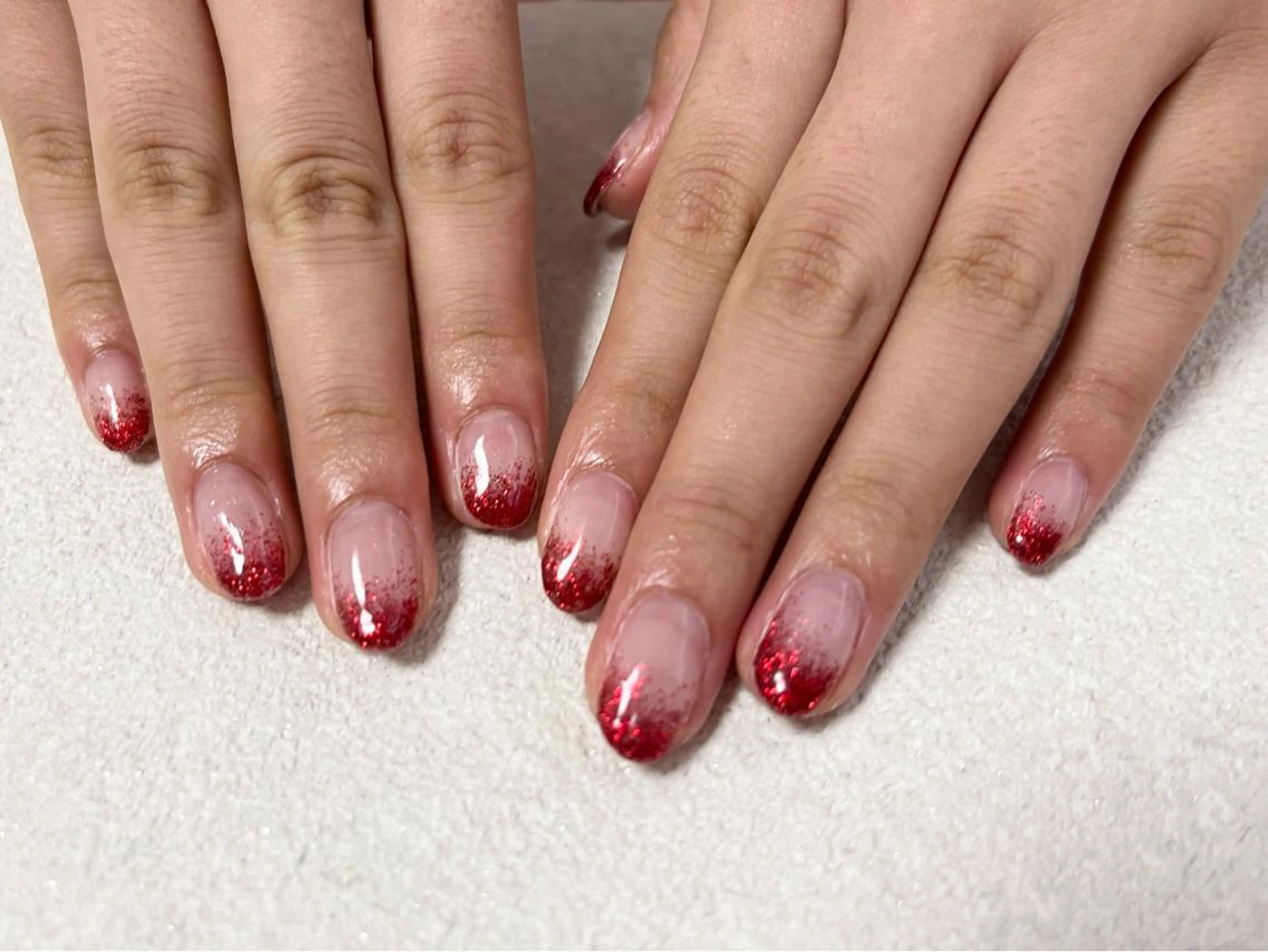 ネイル オーロラネイル フラワーネイル フットネイル フレンチネイル ジェルネイル mogunail &blowのネイルデザイン