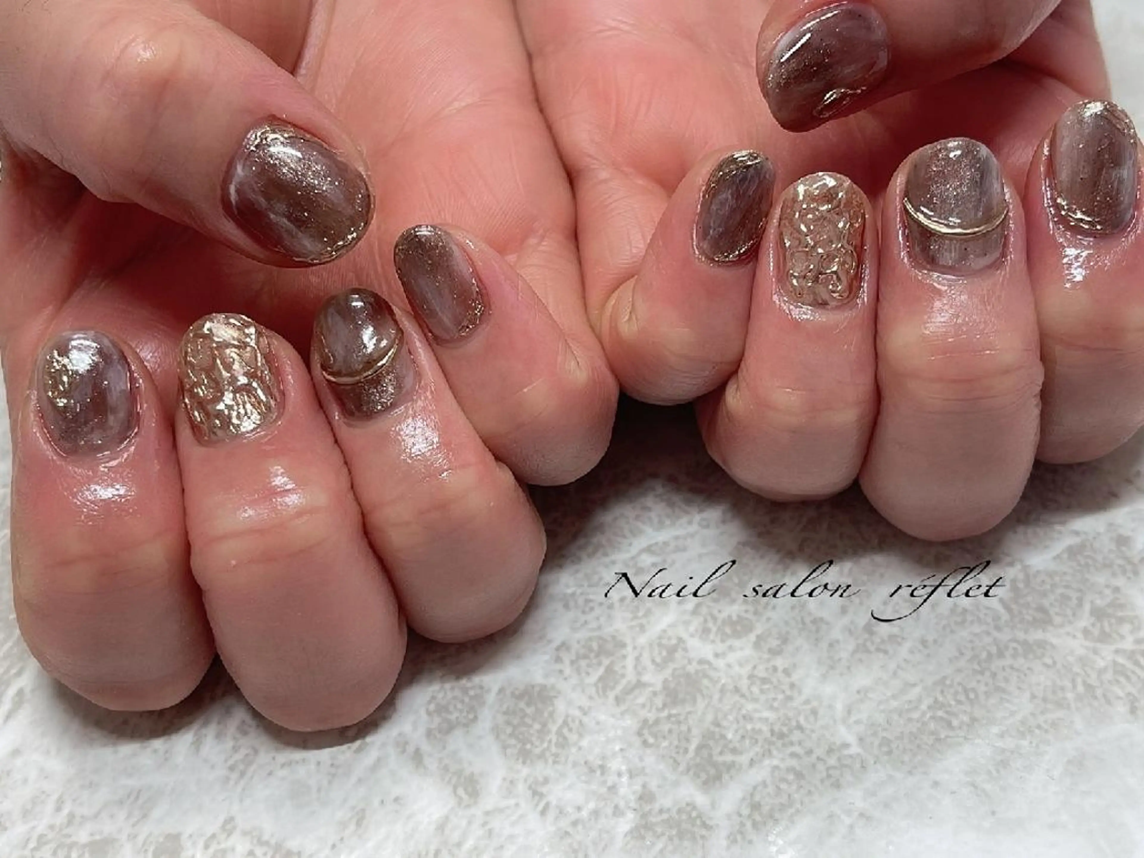 ネイル ハンドネイル Nailsalon Lebelのネイルデザイン