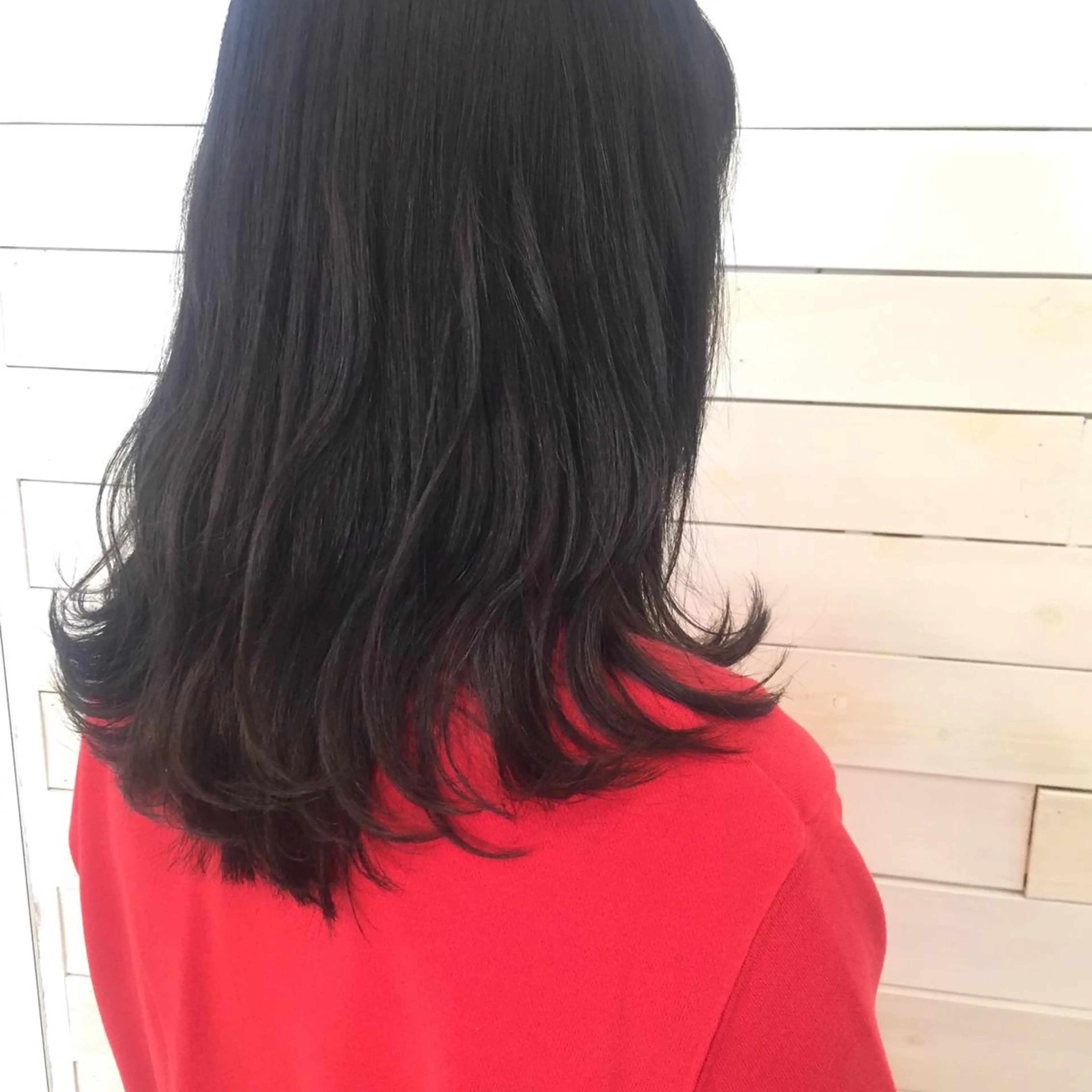 カラー アッシュ 黒田瀬奈/ボブ まろやかベージュのヘアスタイル