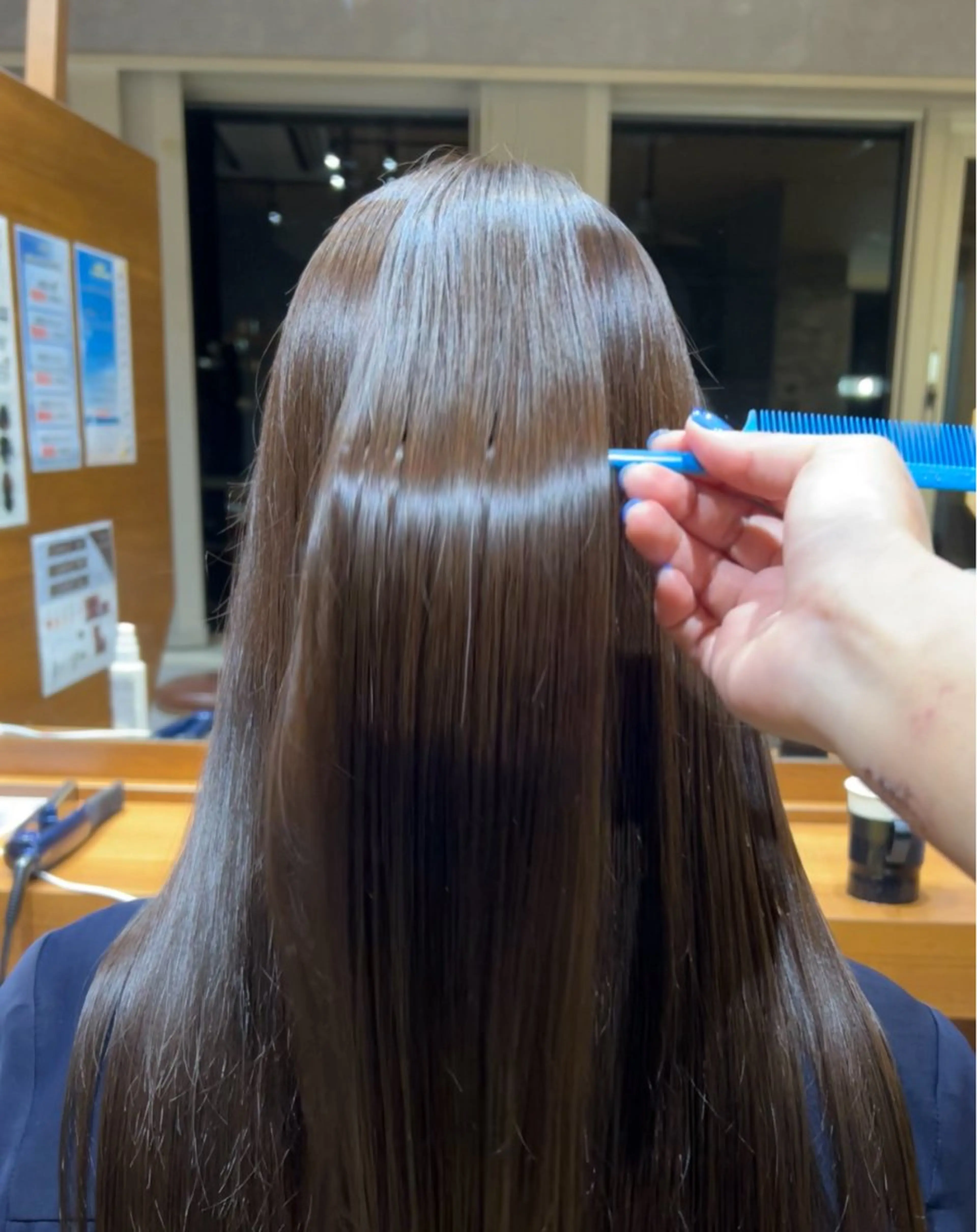 ロング 伸ばしかけ トリートメント ✂️カットモデル募集 ✂️chihiroのヘアスタイル
