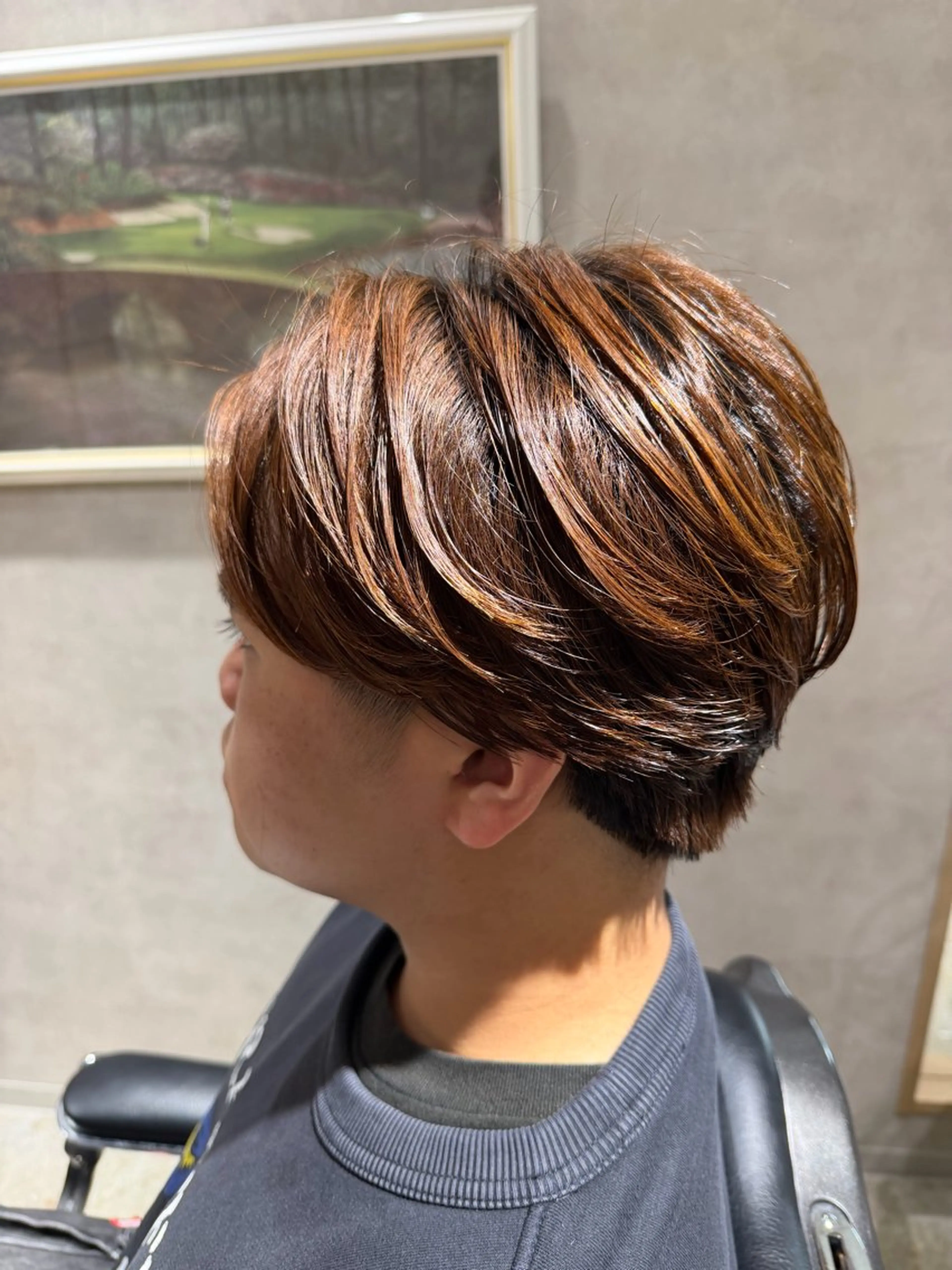 メンズ メンズパーマ パーマ 透明感/暖色カラー いっきのヘアスタイル