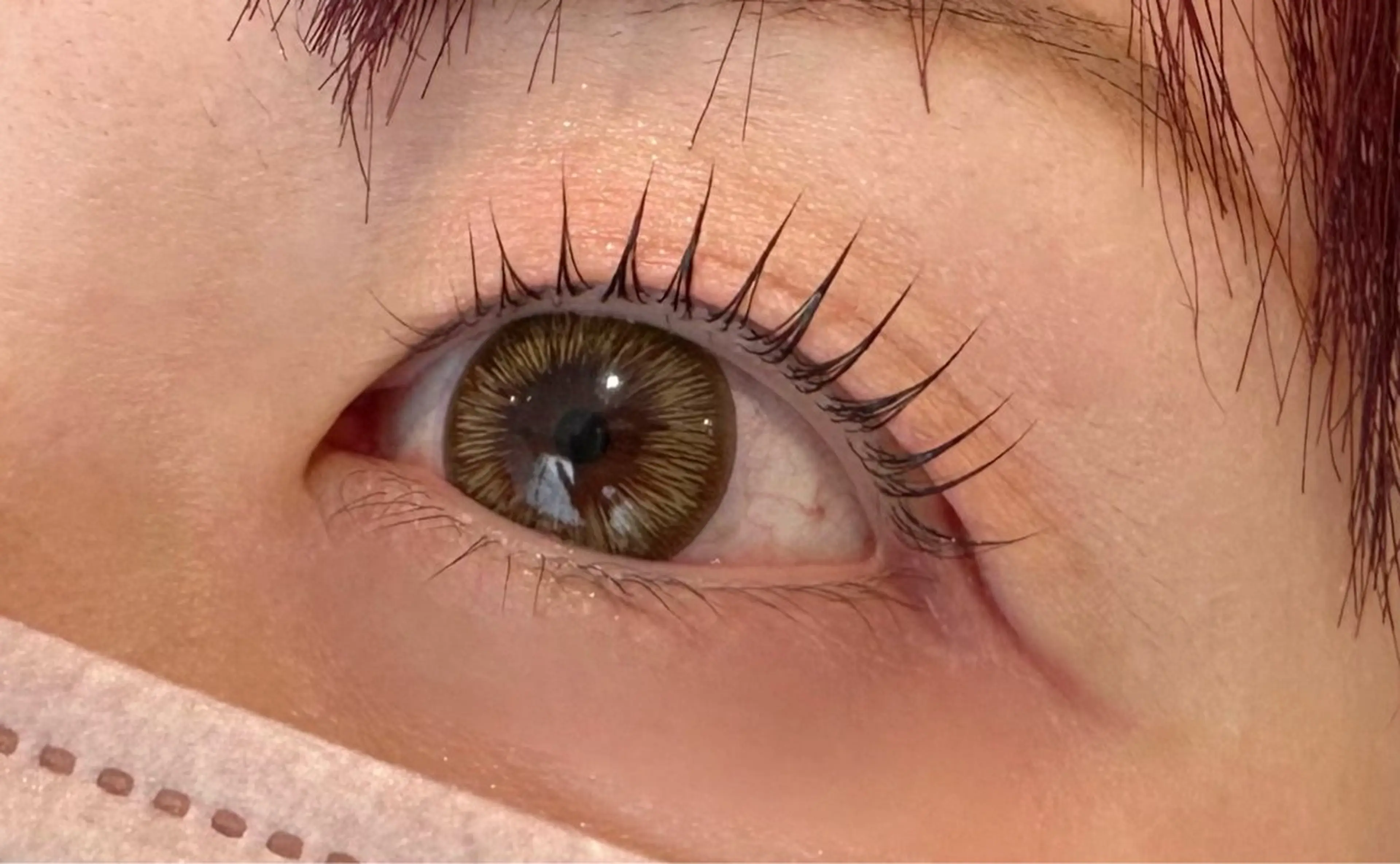 マツエク・マツパ 韓国風マツエク まつげパーマ 一重×まつ毛パーマ soso eyelashの眉毛・アイブロウイメージ