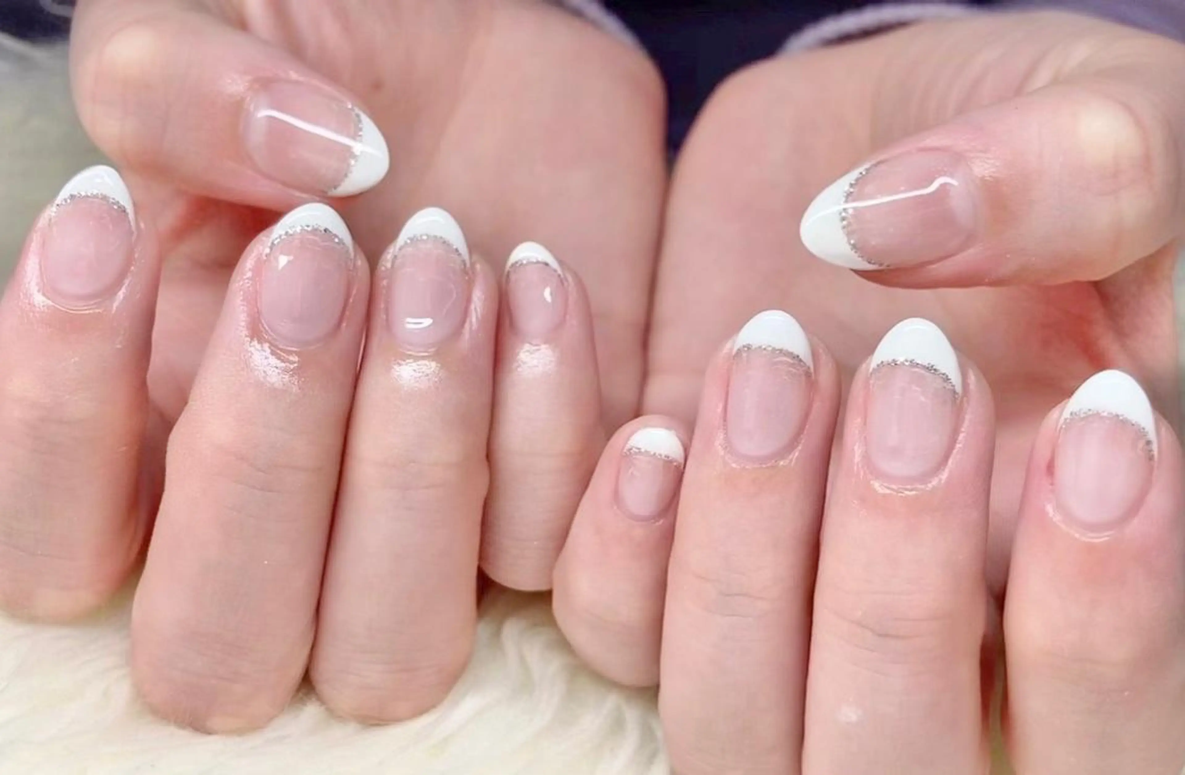 ネイル 長さ出し フレンチネイル ジェルネイル 卒業式 韓国ネイル ハンドネイル フットネイル ハンドケア Nail&eye Belire 新宿のネイルデザイン