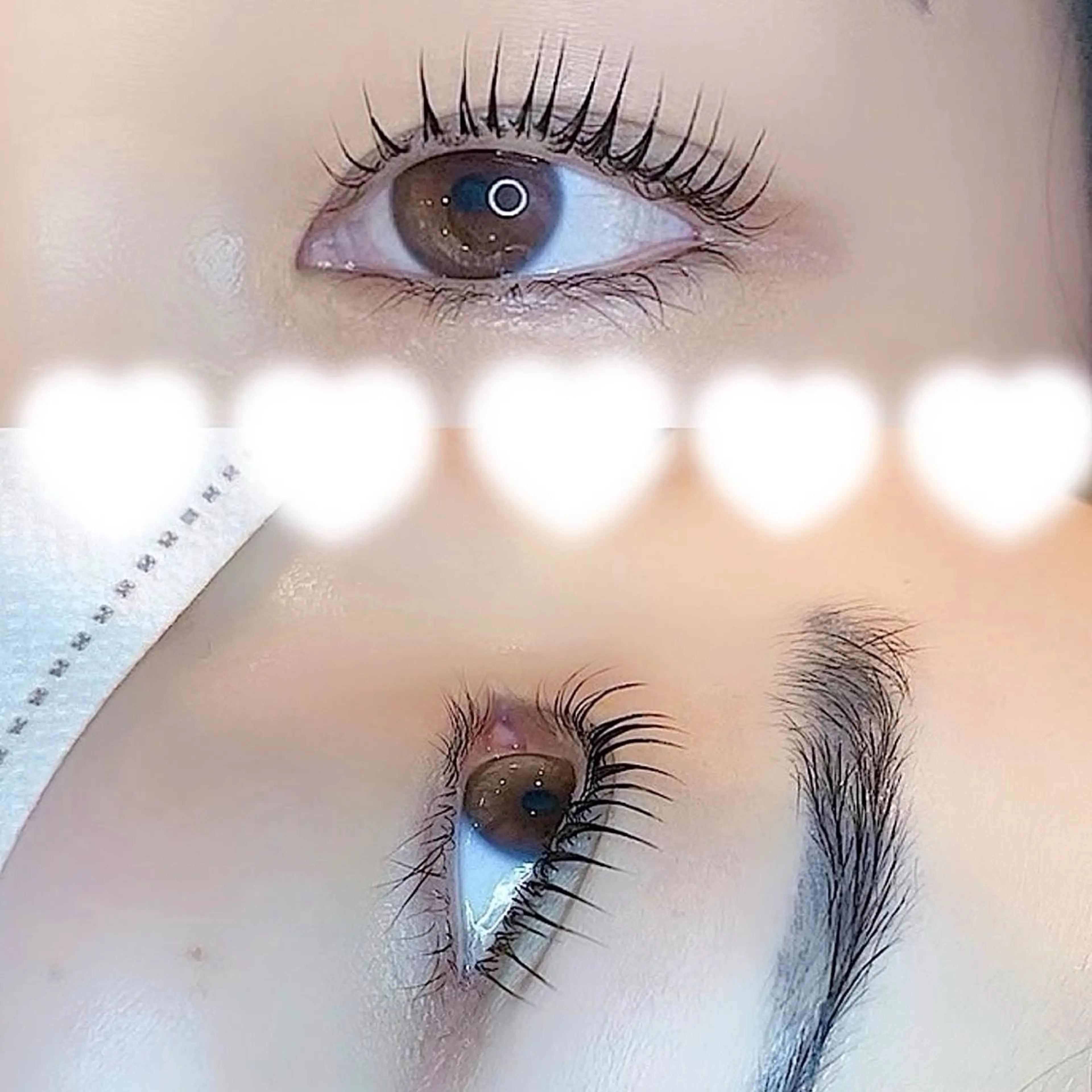 マツエク・マツパ 一重×まつ毛パーマ ミントラッシュ立川店所属・momoka ☆のマツエク・マツパデザイン