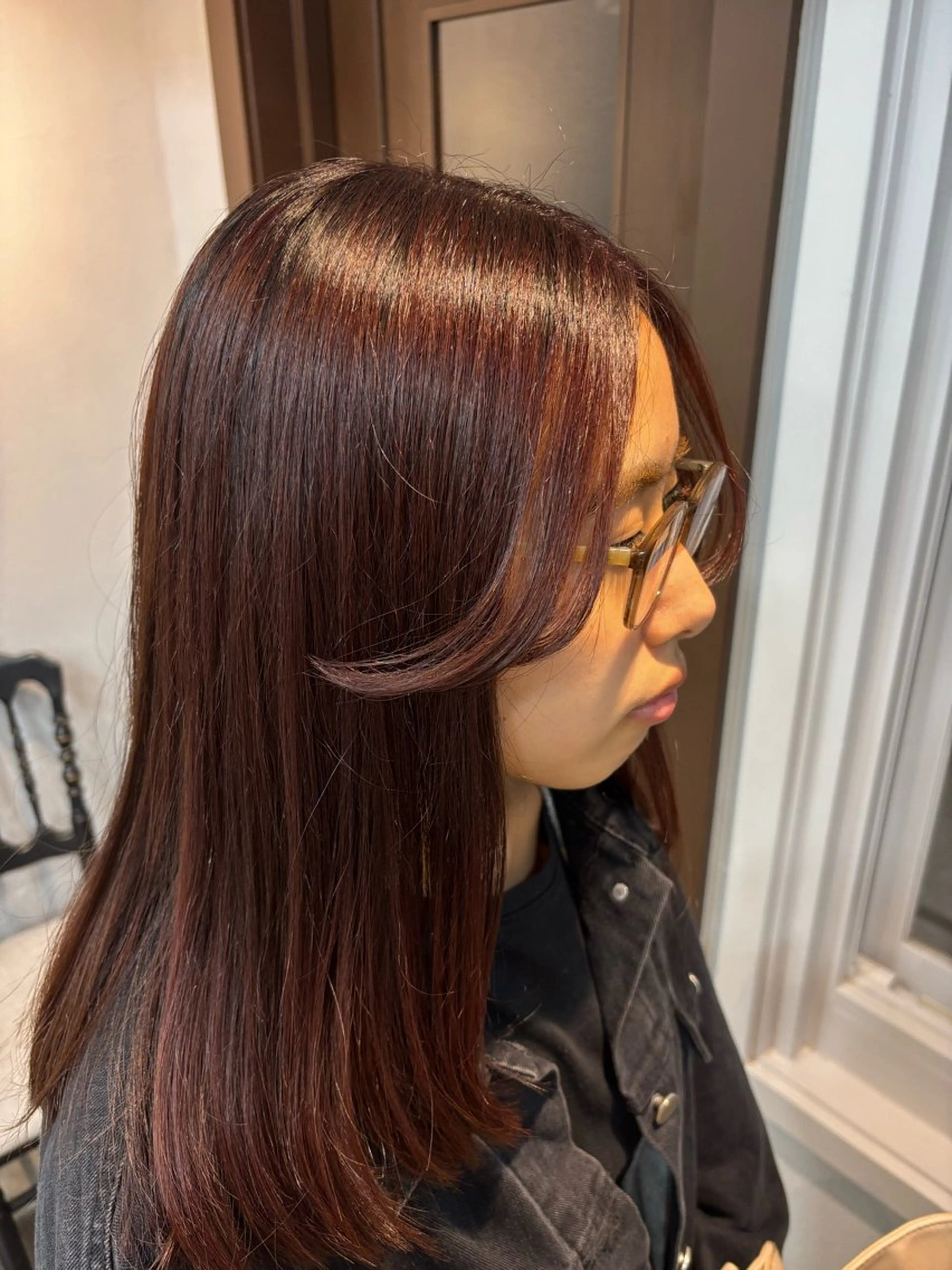 ミディアム 髪質改善🍀レイヤー 髙橋青心奏のヘアスタイル