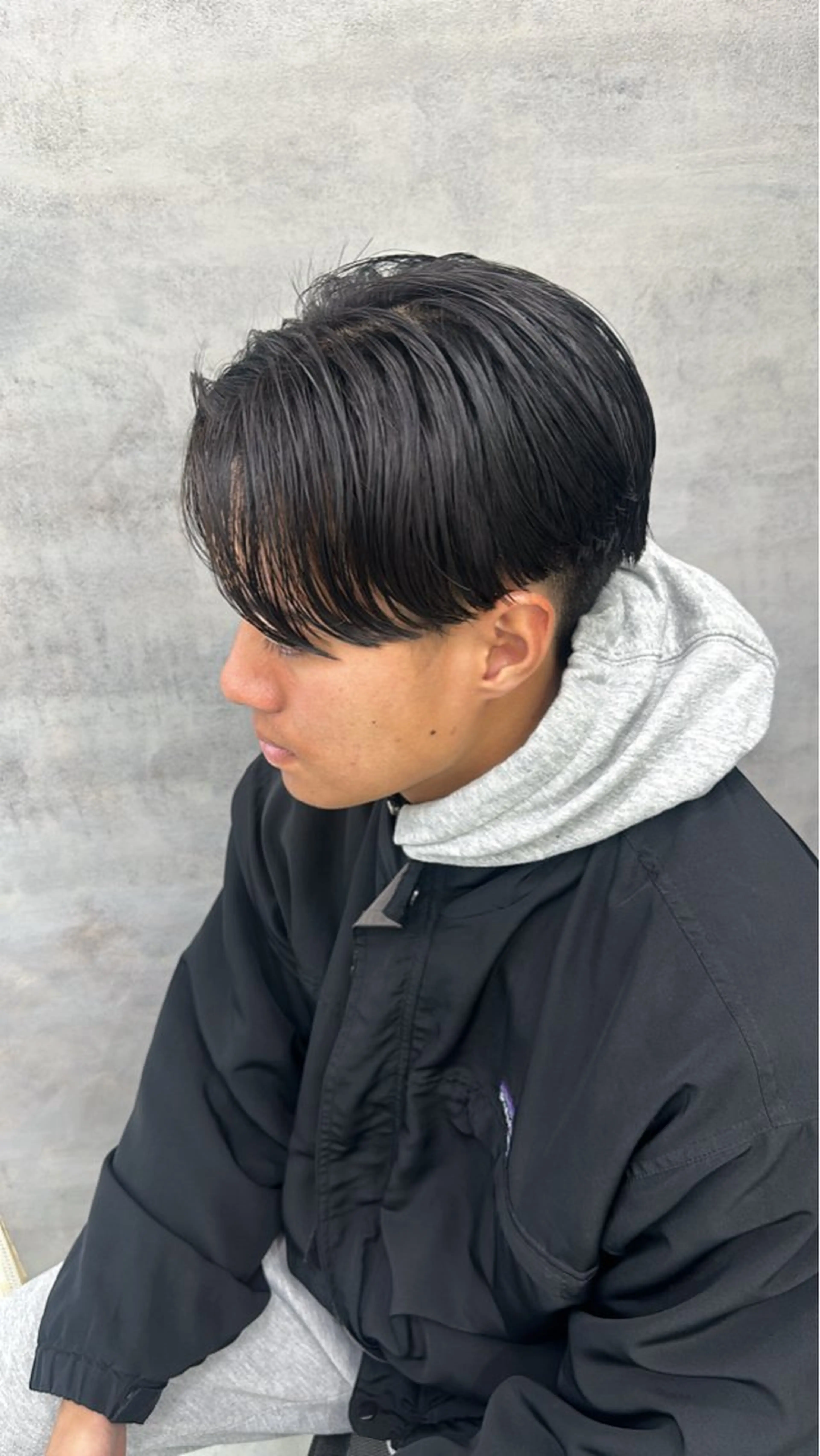 ショート パーマ ヘアアレンジ メンズ メンズヘア静岡 ✂︎Ryuheiのヘアスタイル