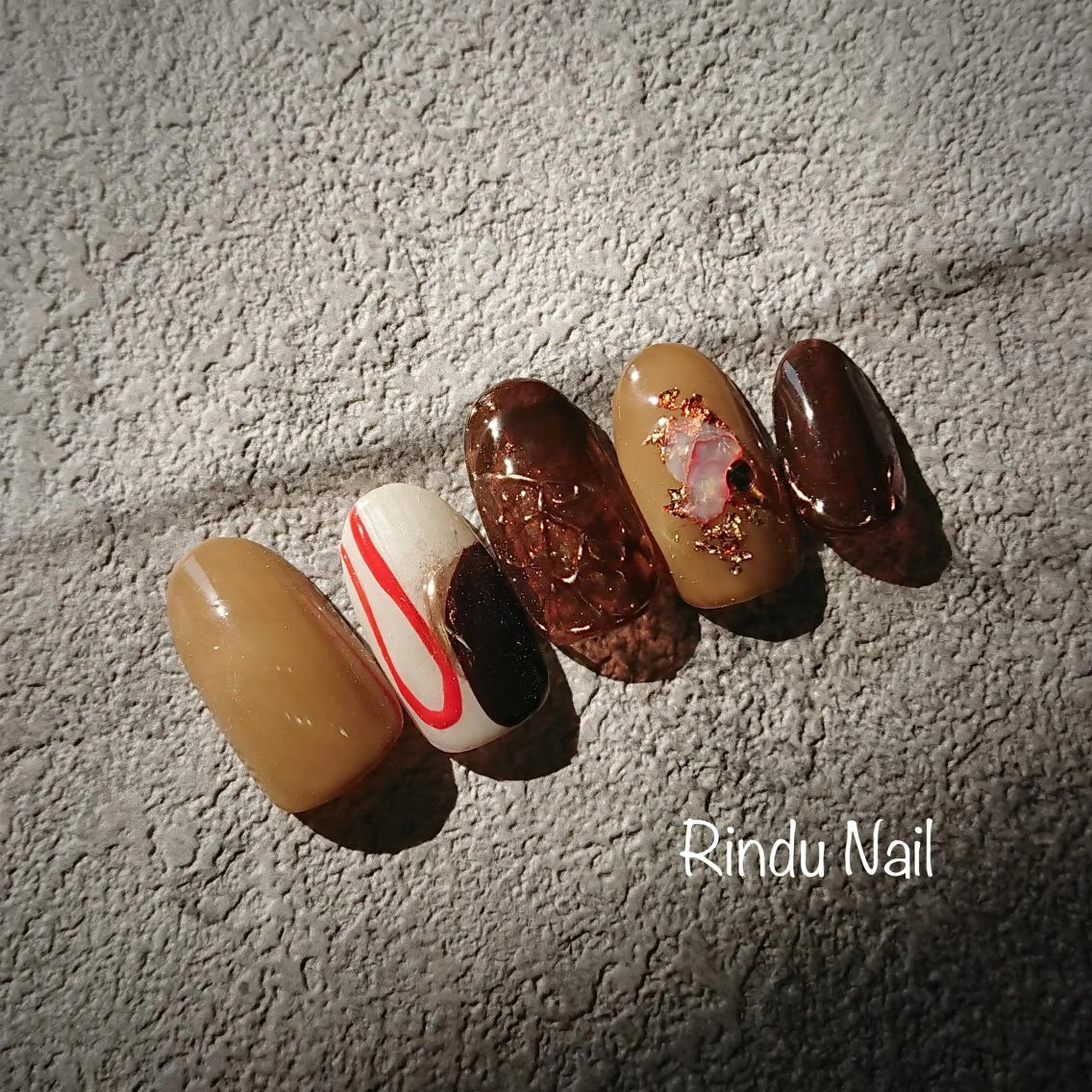 ネイル Rindu Nail 名駅miniのネイルデザイン