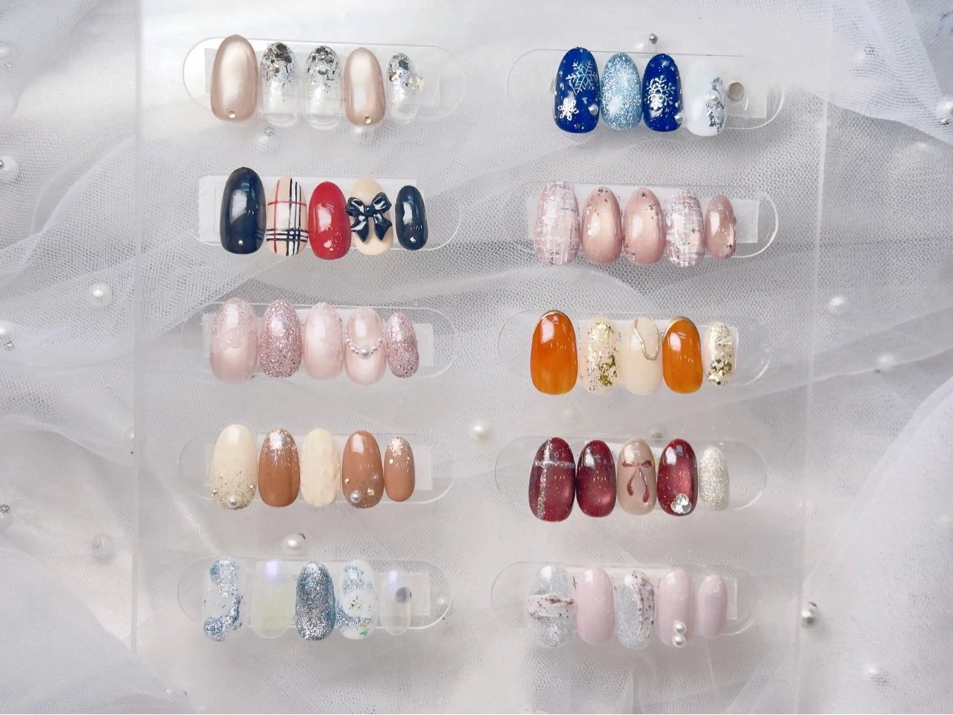 ネイル ハンドネイル Queennail 北堀江Yumiのネイルデザイン