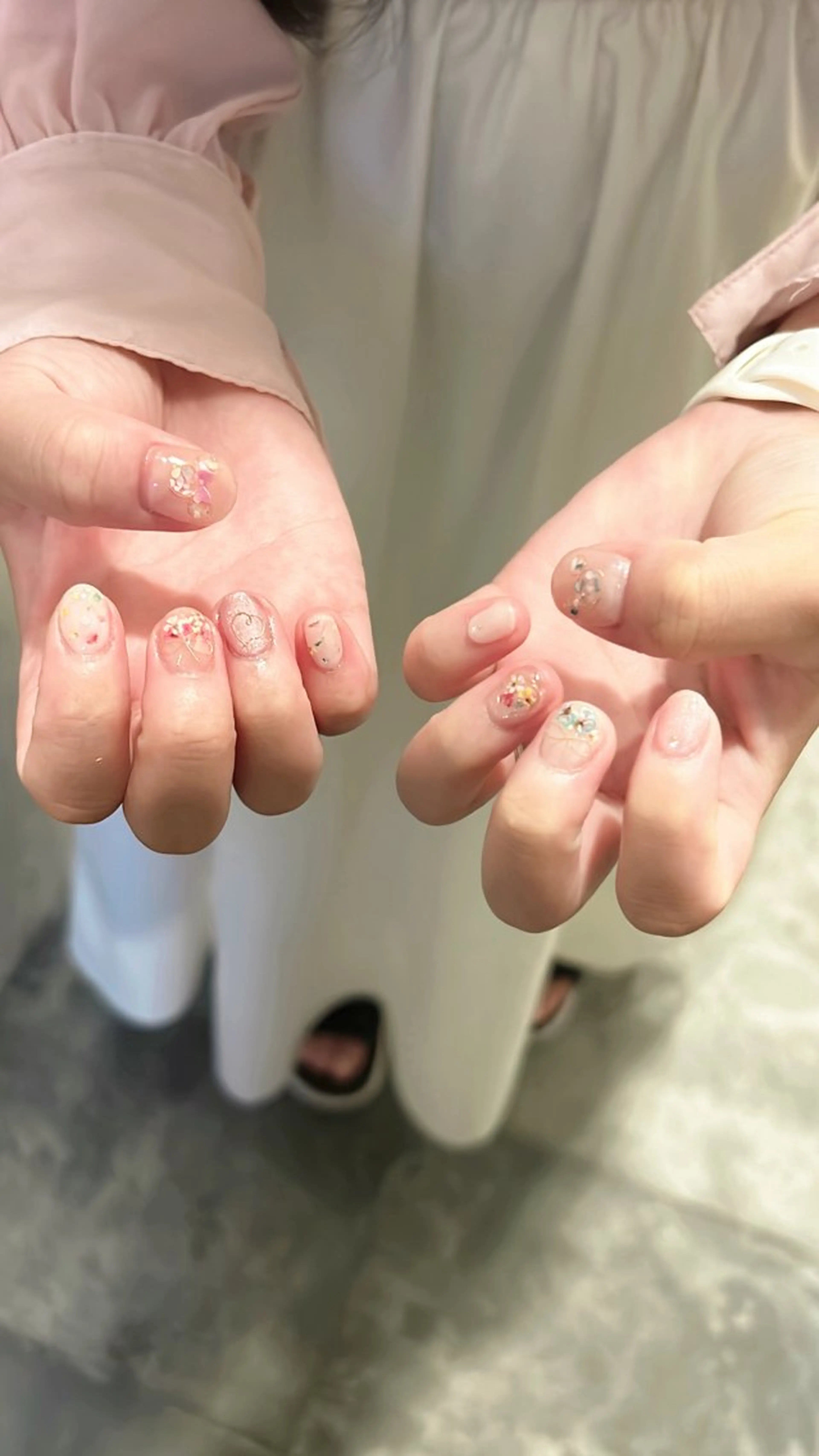 ネイル unwind🍐 学芸大学 /持ち込みのネイルデザイン