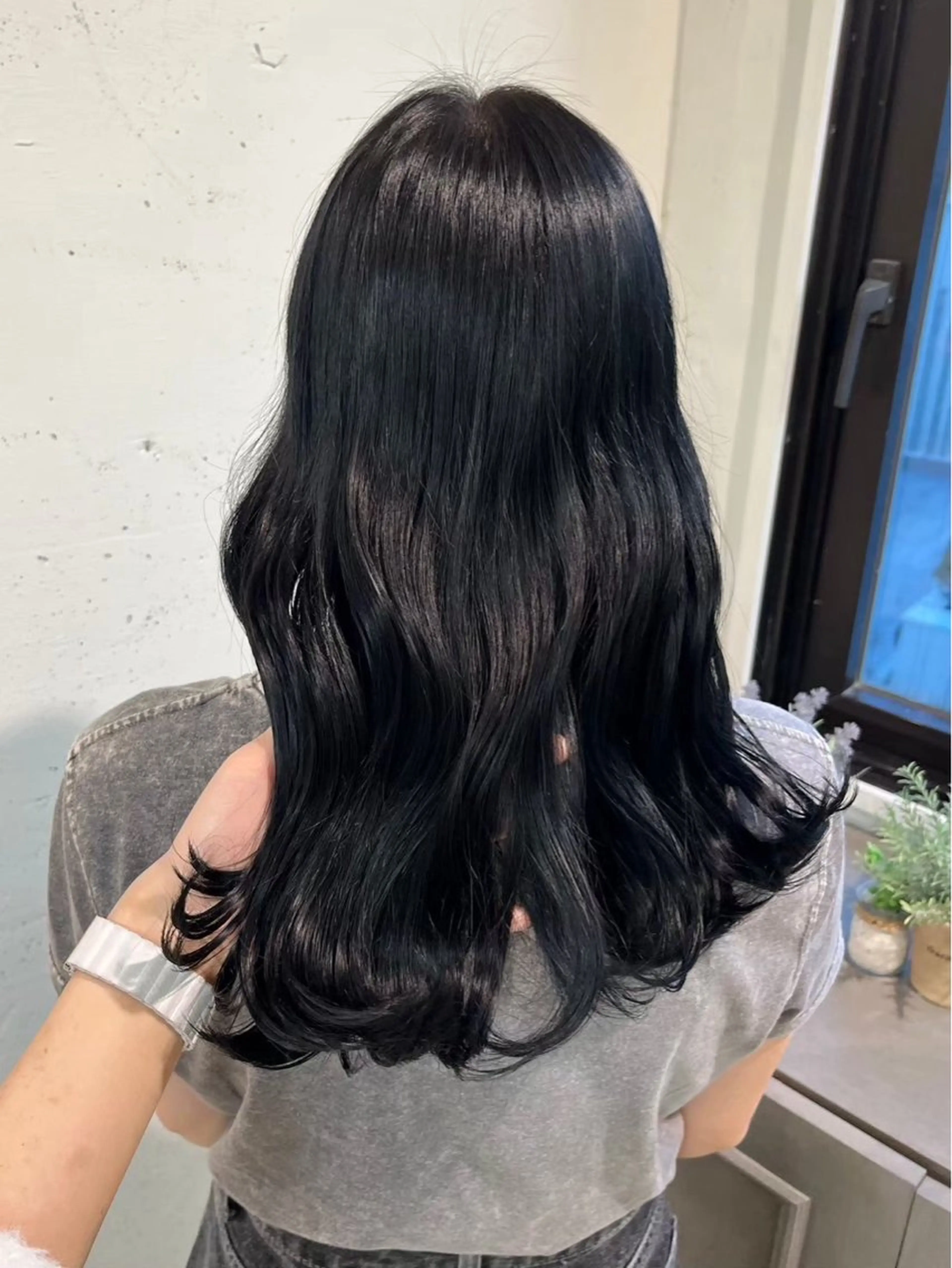 ロング カラー 韓国ヘア/グレージュ カラー🩷リノアのヘアスタイル